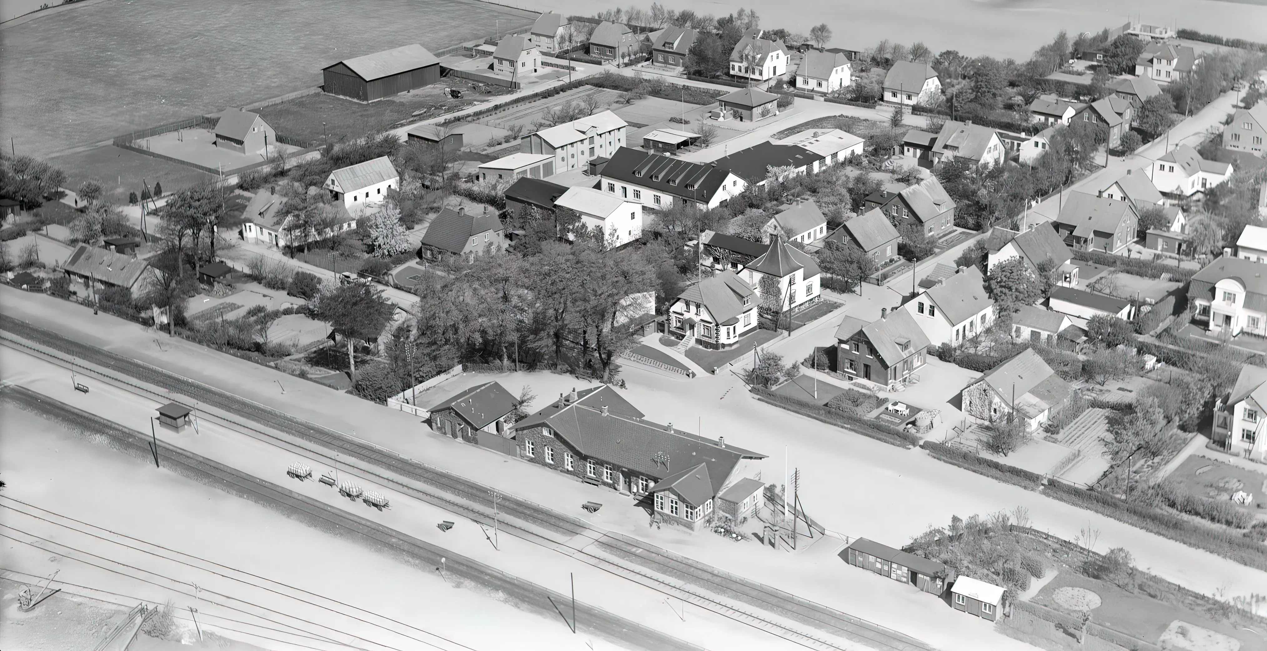 Billede af Hvalsø Station. Billede af Hvalsø Station.