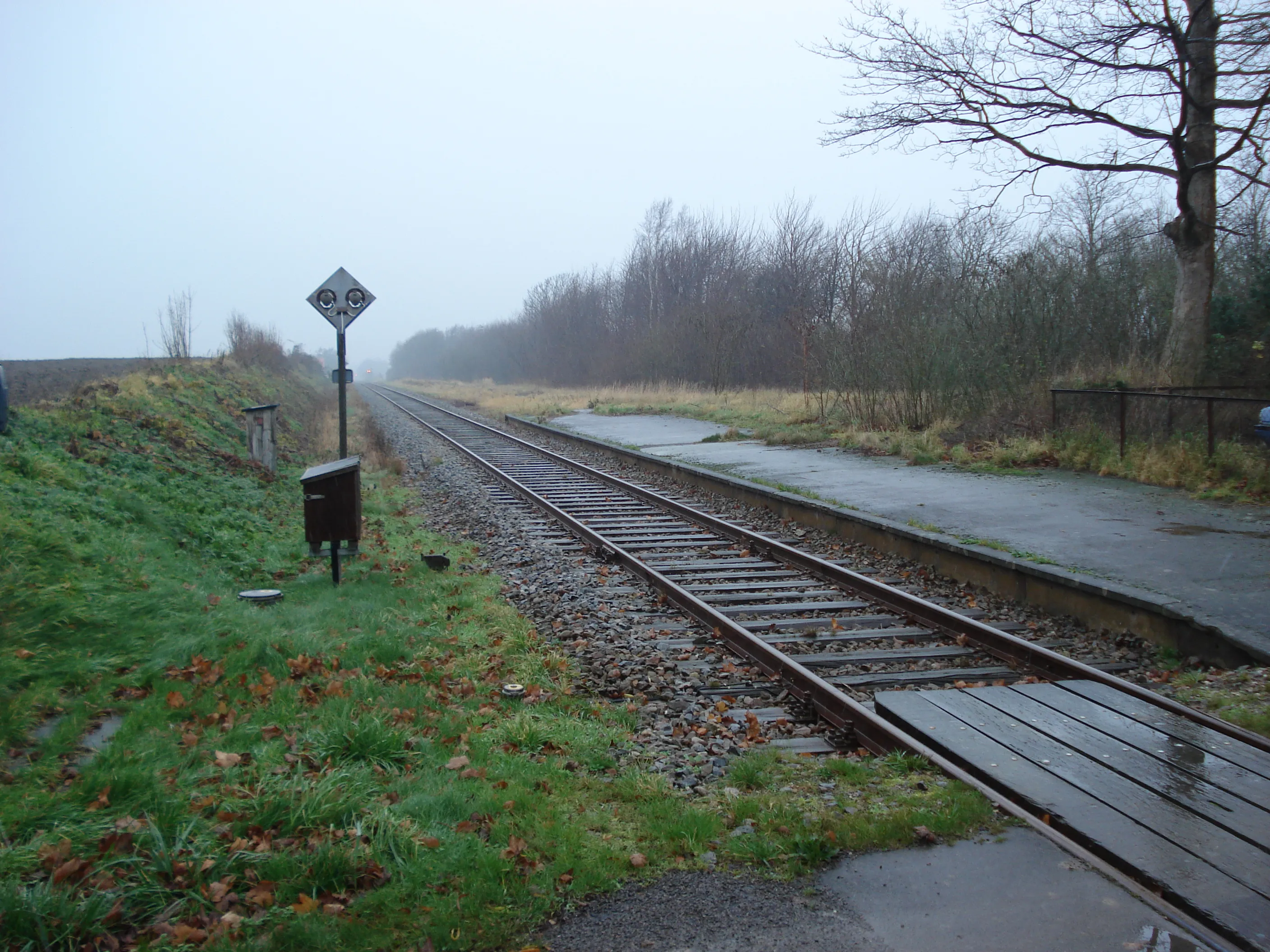 Billede af Marrebæk Sidespor - Sidespor er nedrevet, men Marrebæk Sidespor har ligget her. Billede af Marrebæk Sidespor - Sidespor er nedrevet, men Marrebæk Sidespor har ligget her.