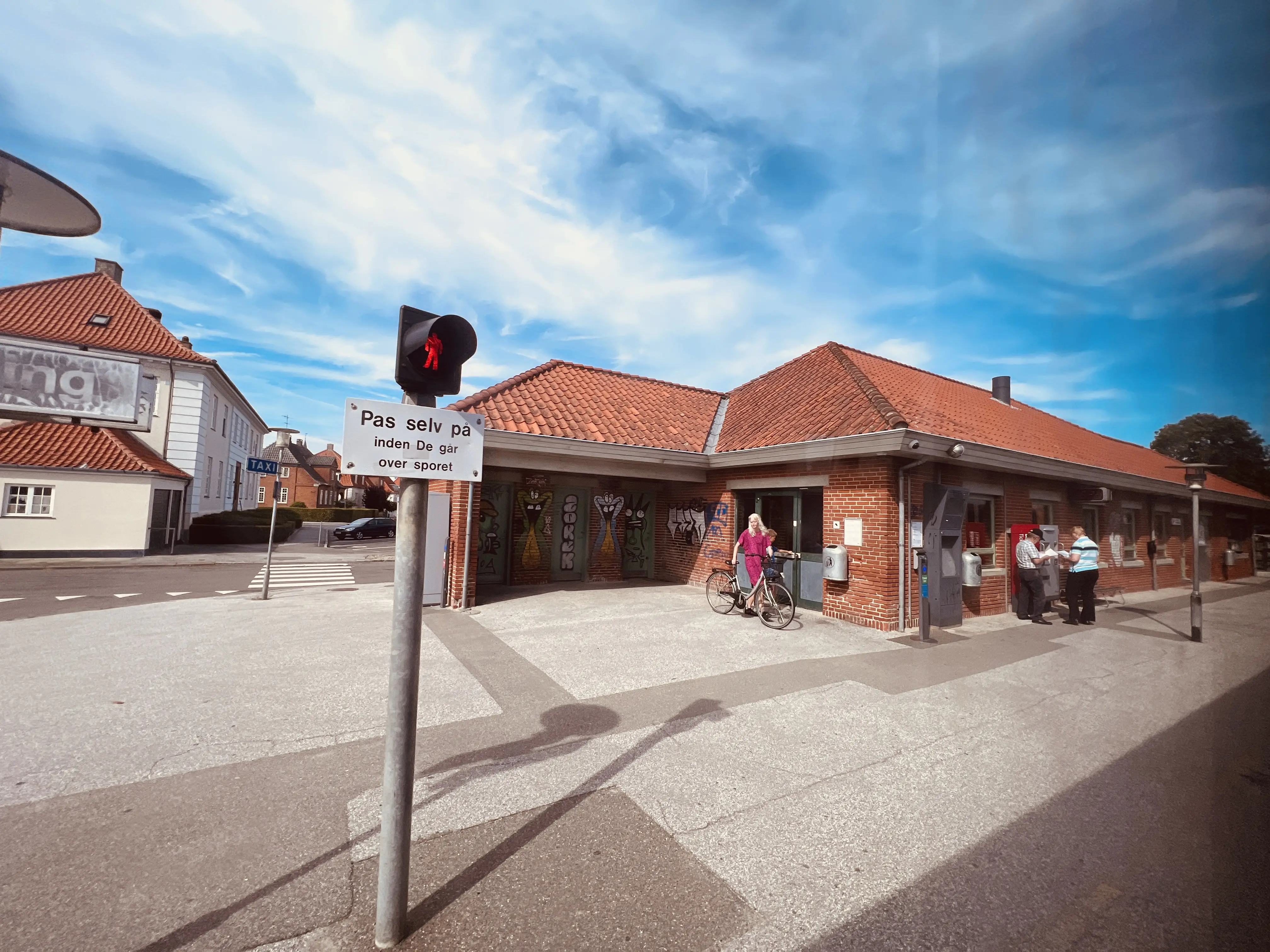 Billede af Sakskøbing Station. Billede af Sakskøbing Station.