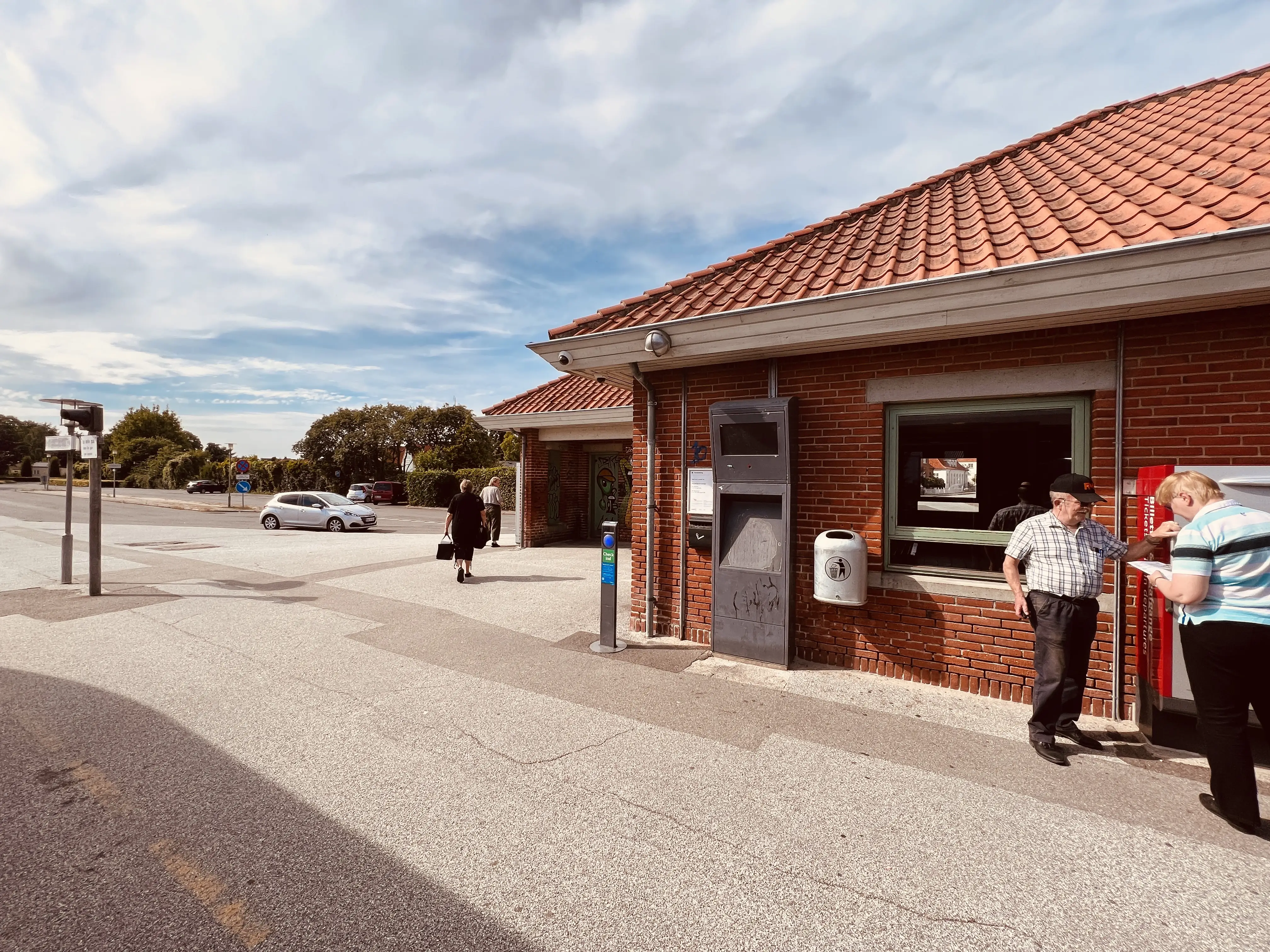 Billede af Sakskøbing Station. Billede af Sakskøbing Station.