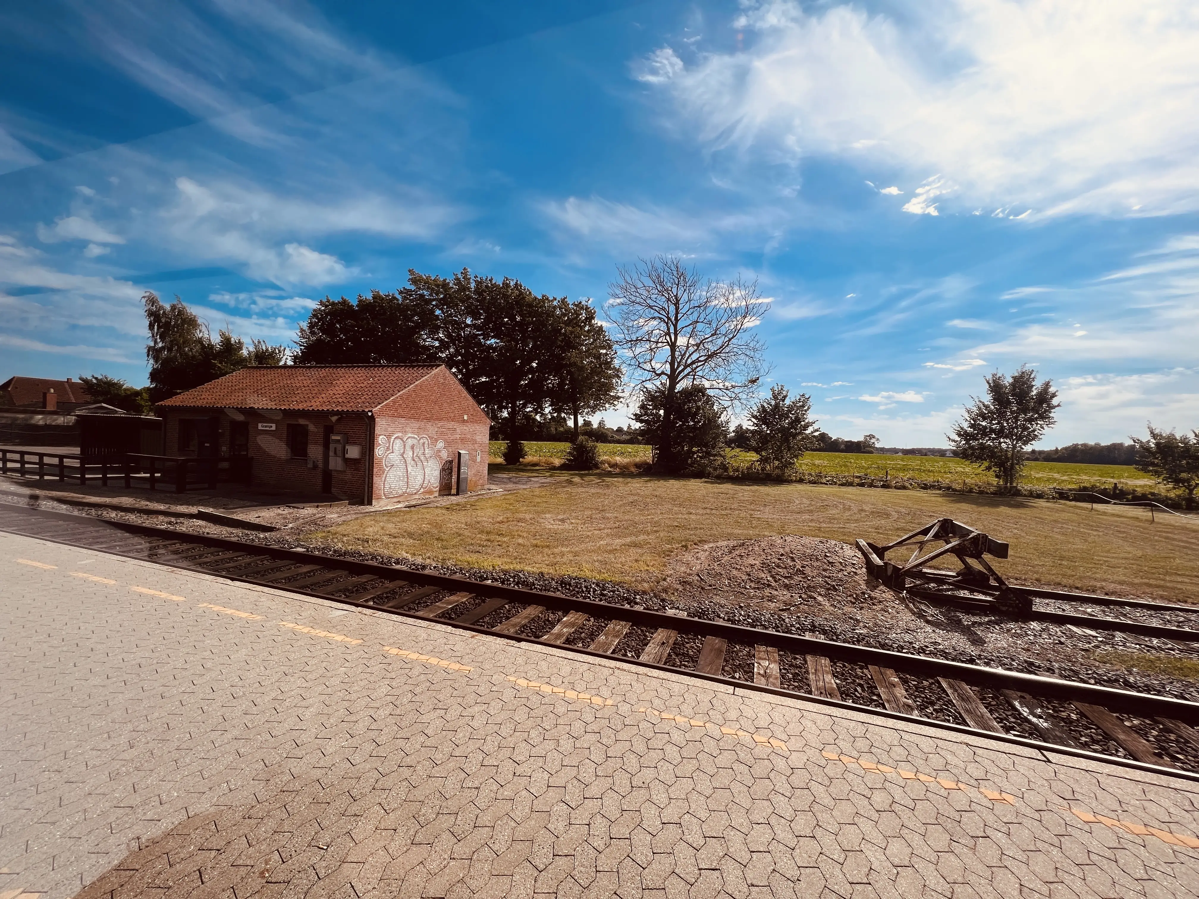 Billede af Grænge Trinbræt. Billede af Grænge Trinbræt.