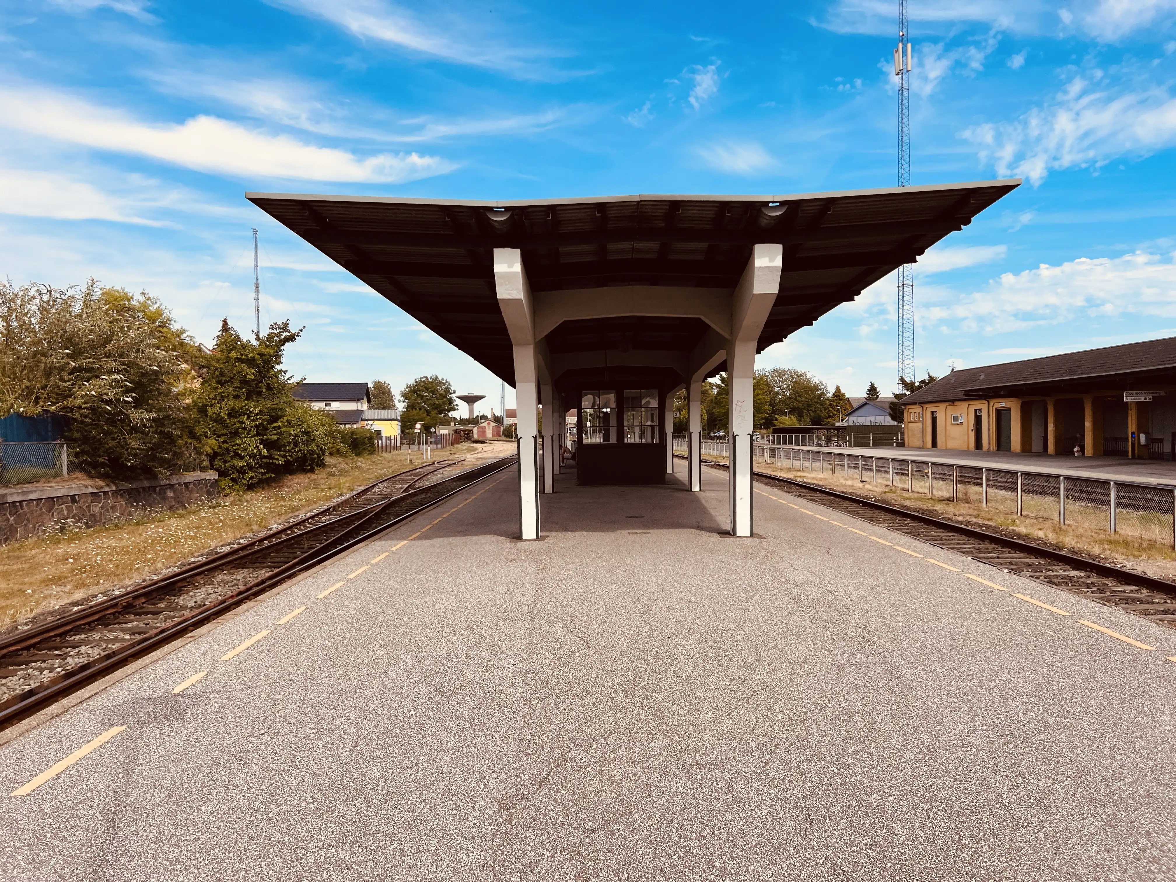Billede af Maribo Station.
