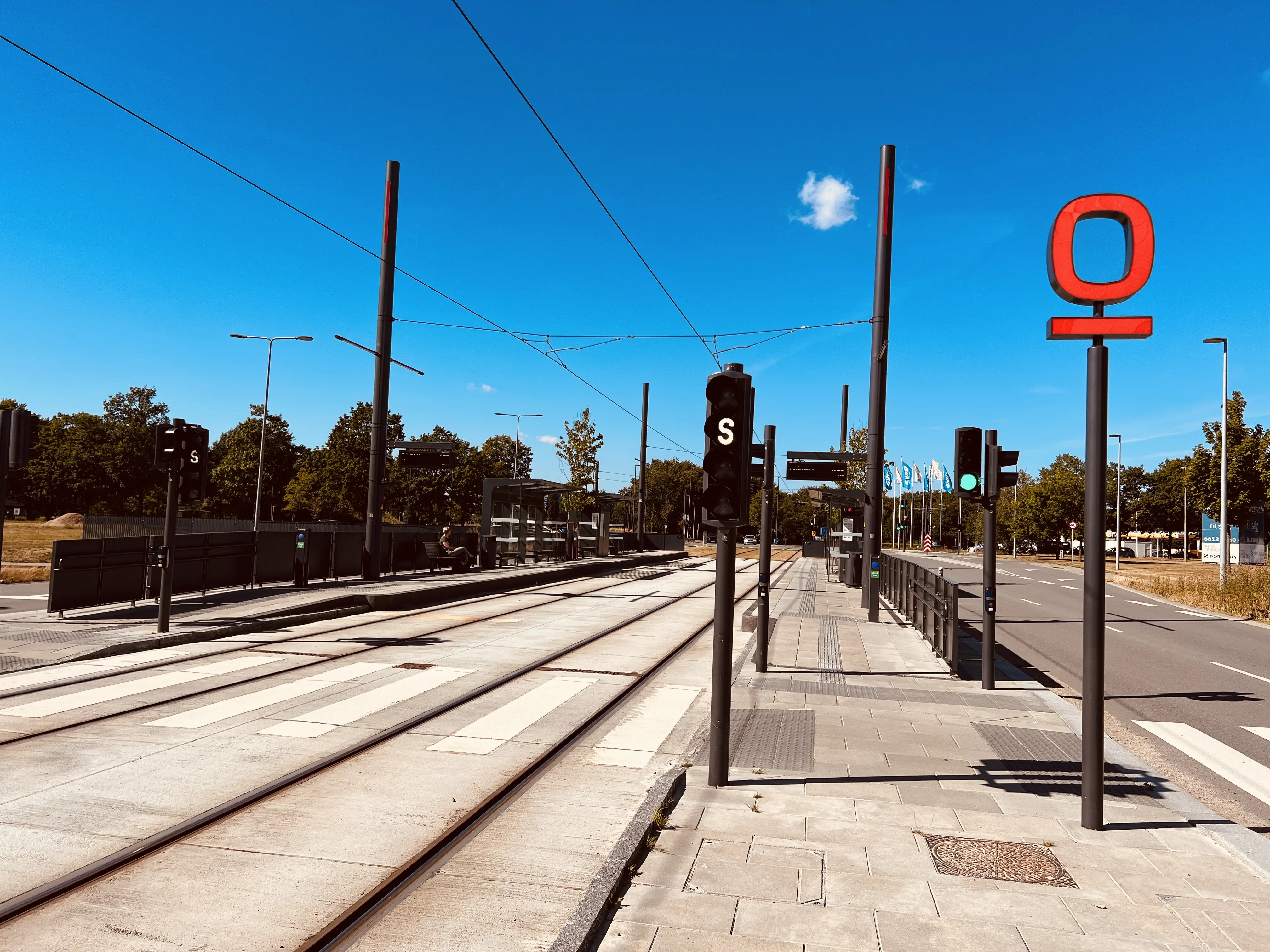 Billede af Cortex Park Letbanestation.