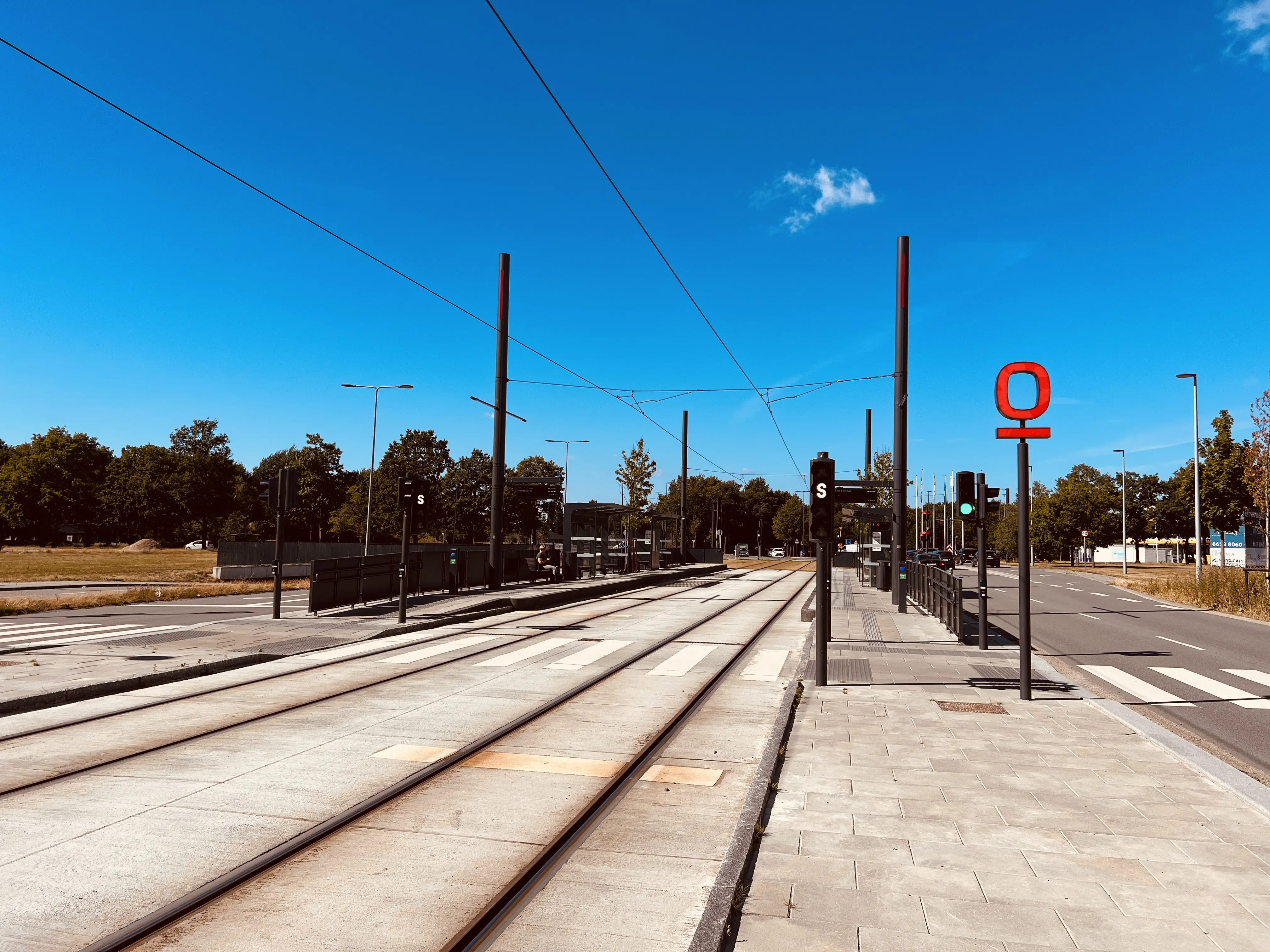 Billede af Cortex Park Letbanestation.