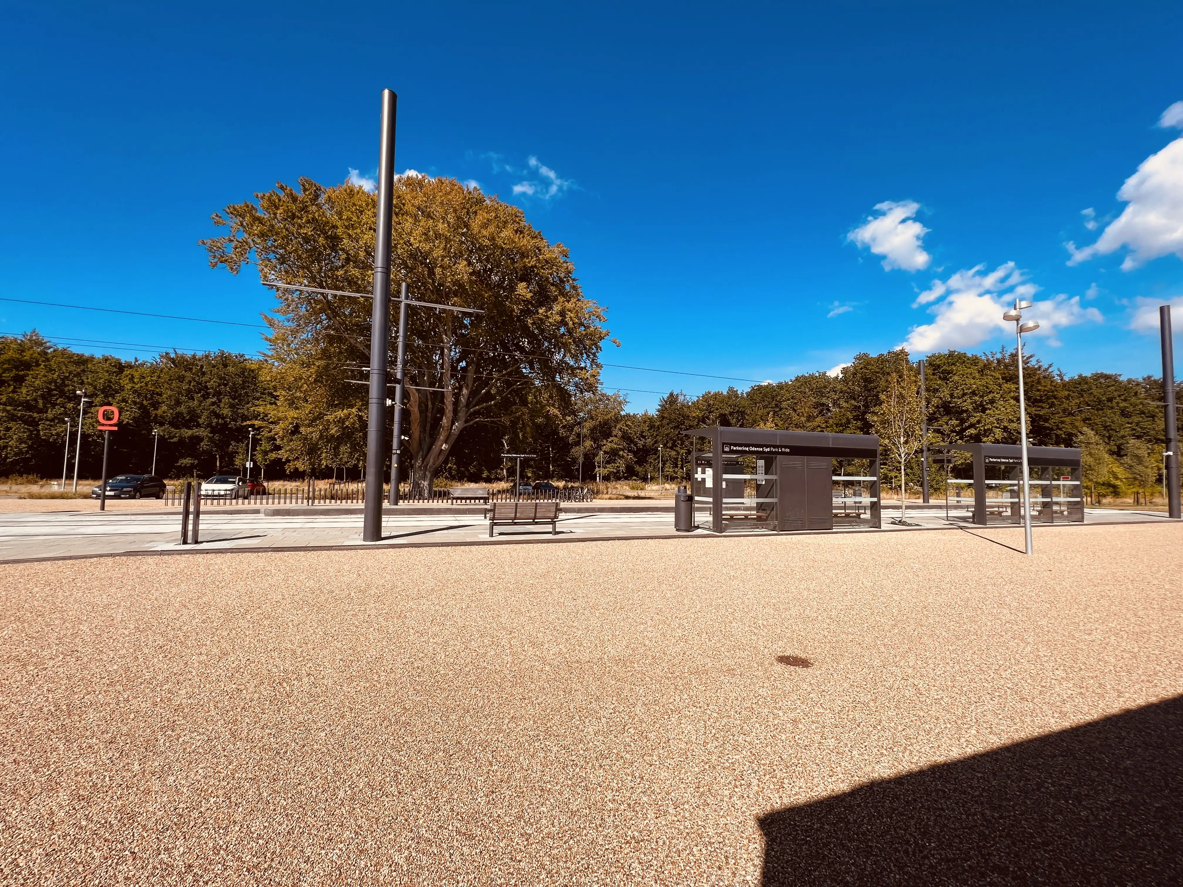 Billede af Parkering Odense Syd Letbanestation. Billede af Parkering Odense Syd Letbanestation.