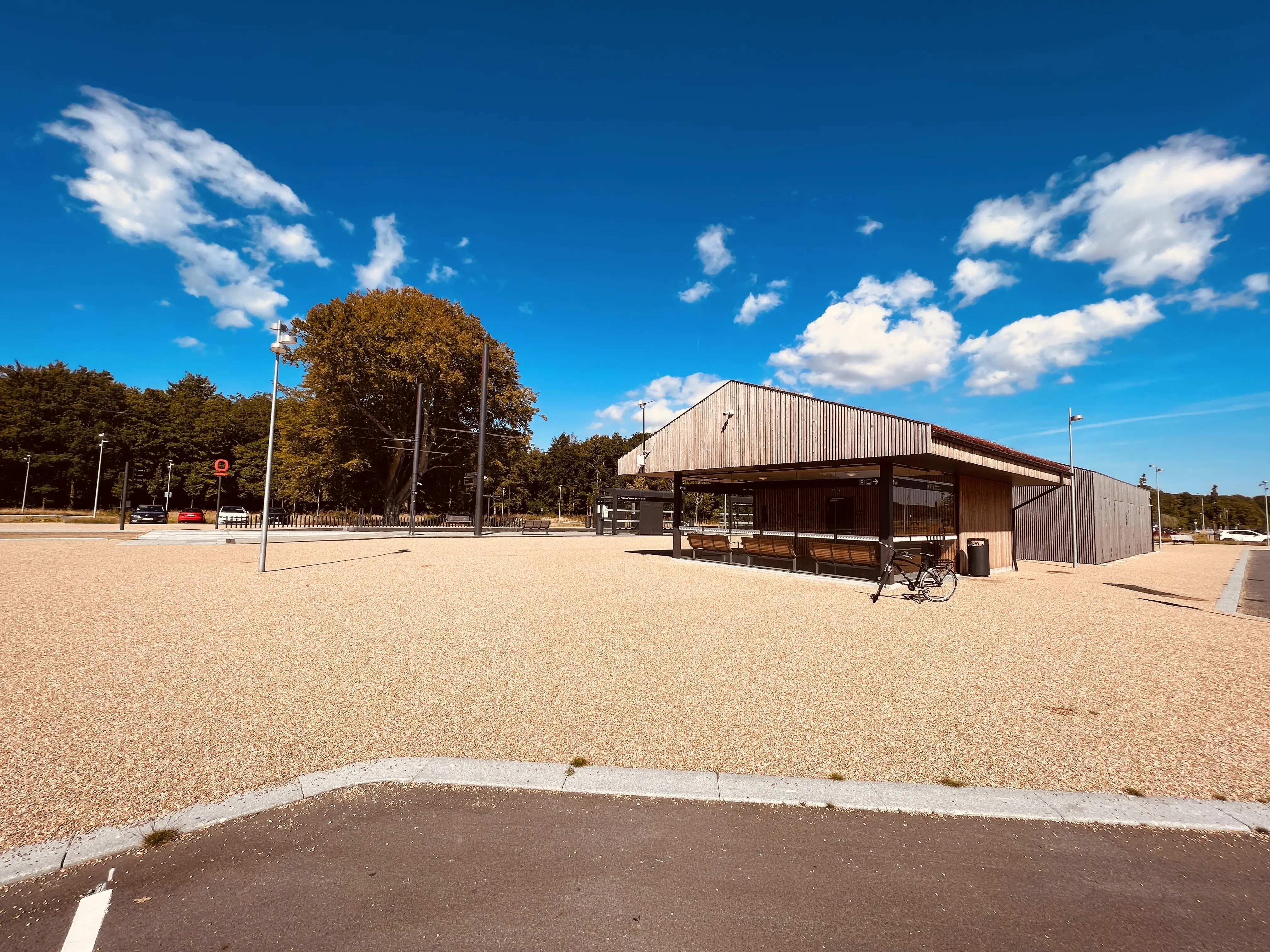 Billede af Parkering Odense Syd Letbanestation. Billede af Parkering Odense Syd Letbanestation.