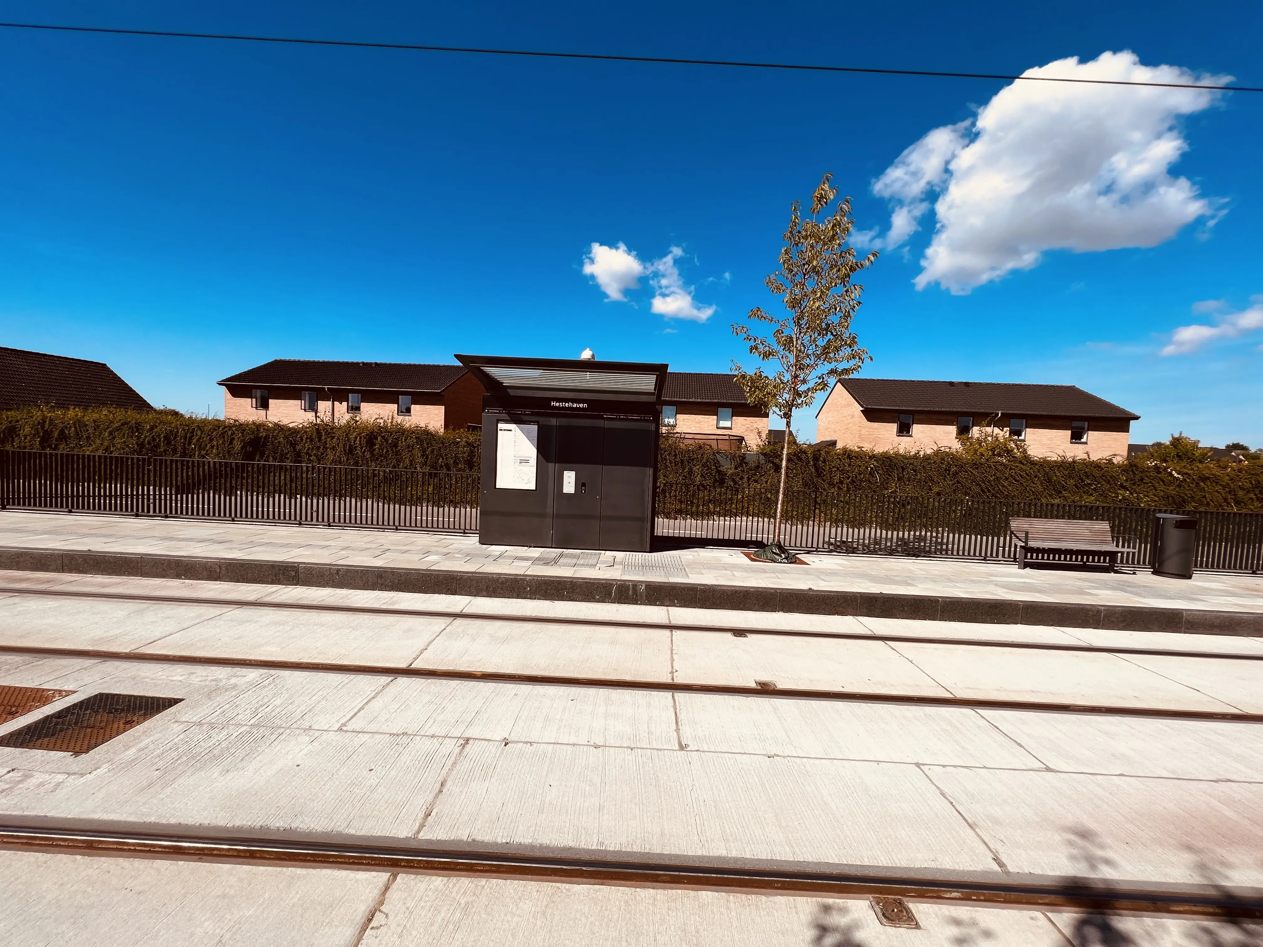 Billede af Hestehaven Letbanestation. Billede af Hestehaven Letbanestation.