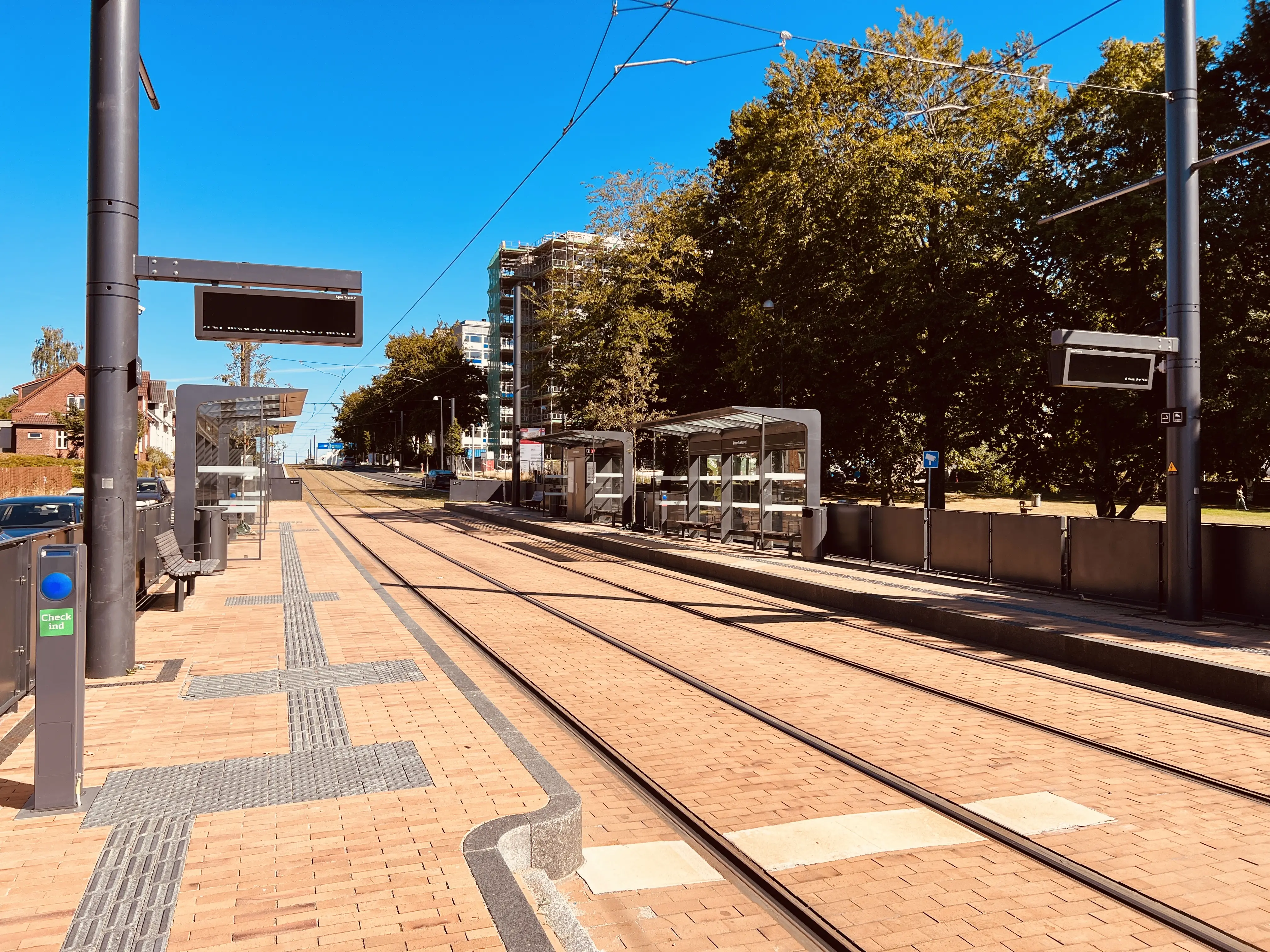 Billede af Østerbæksvej Letbanestation. Billede af Østerbæksvej Letbanestation.