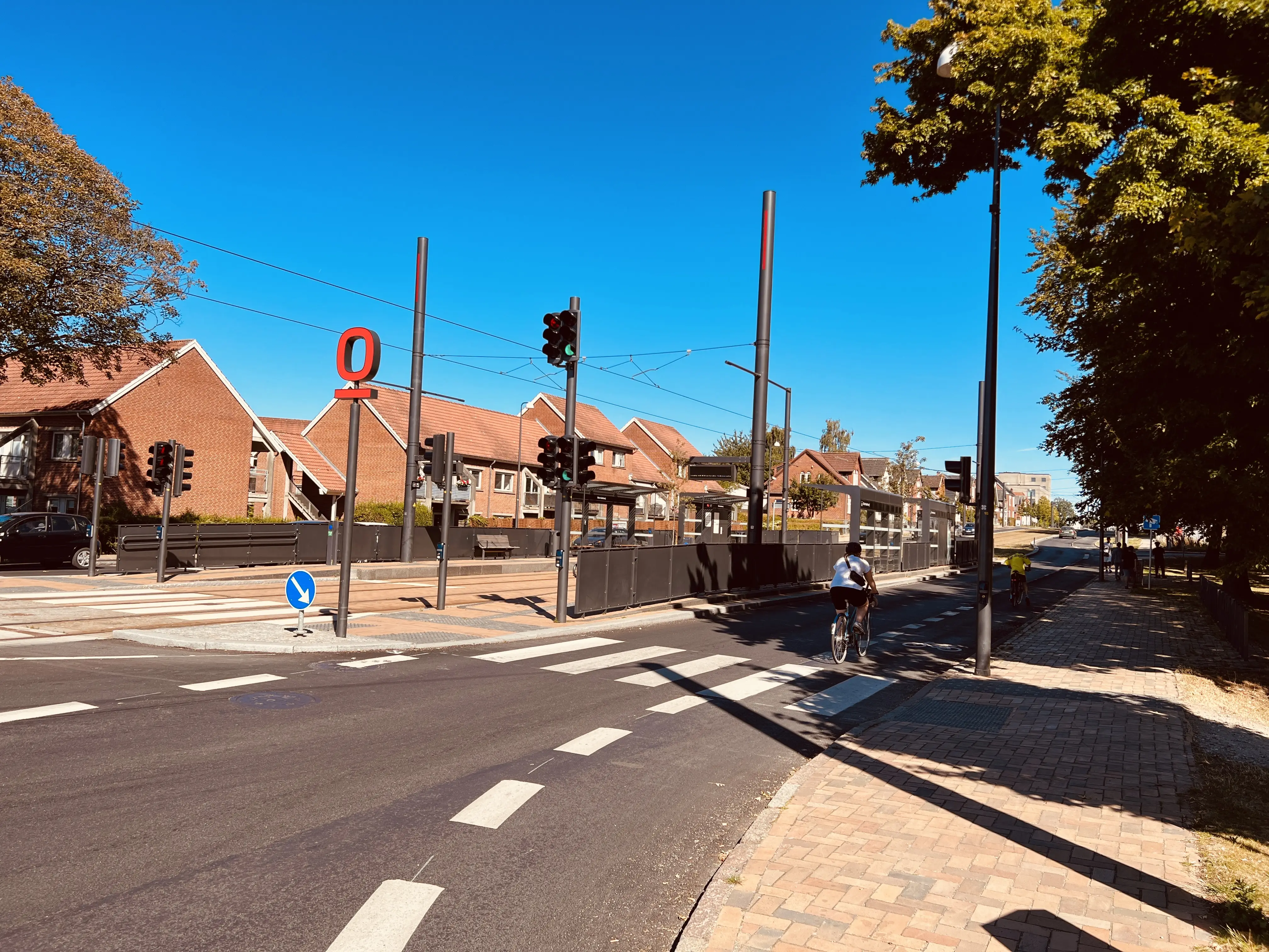 Billede af Østerbæksvej Letbanestation. Billede af Østerbæksvej Letbanestation.