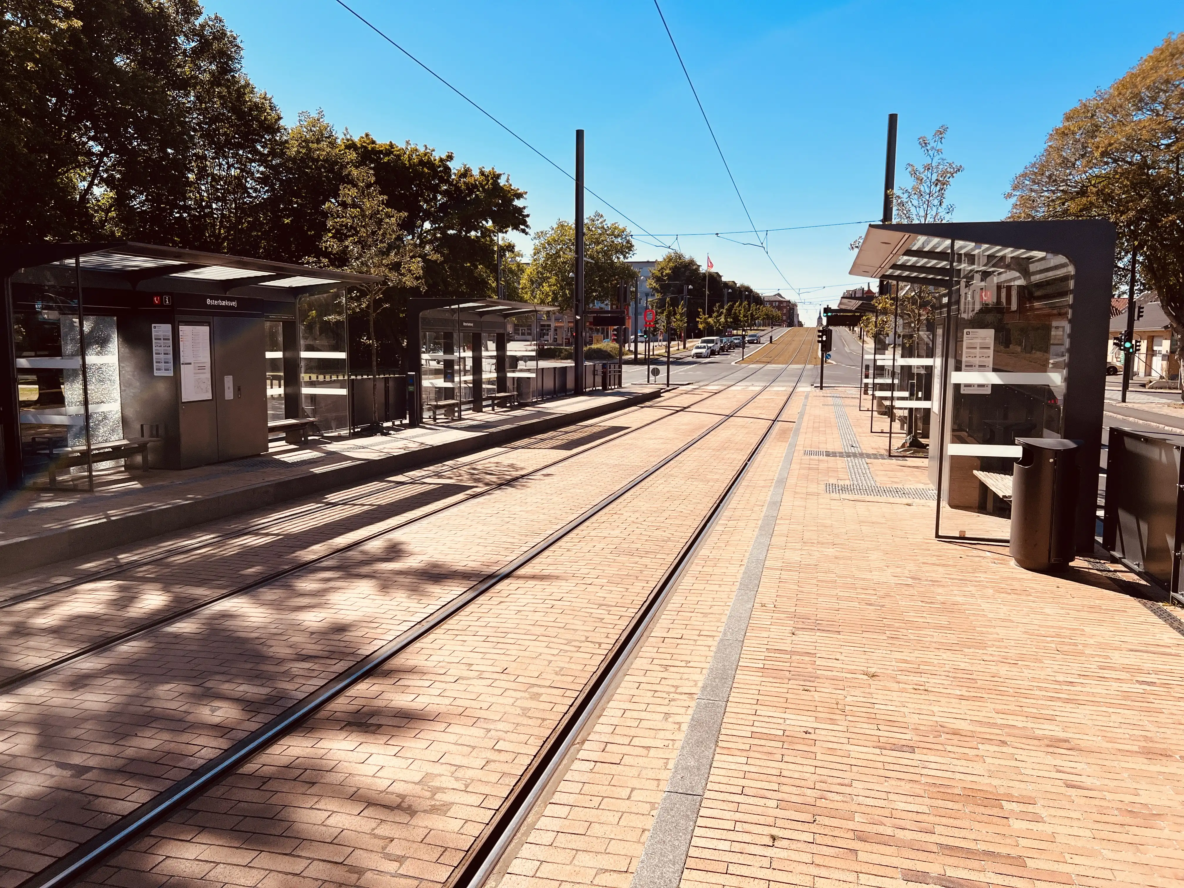 Billede af Østerbæksvej Letbanestation. Billede af Østerbæksvej Letbanestation.