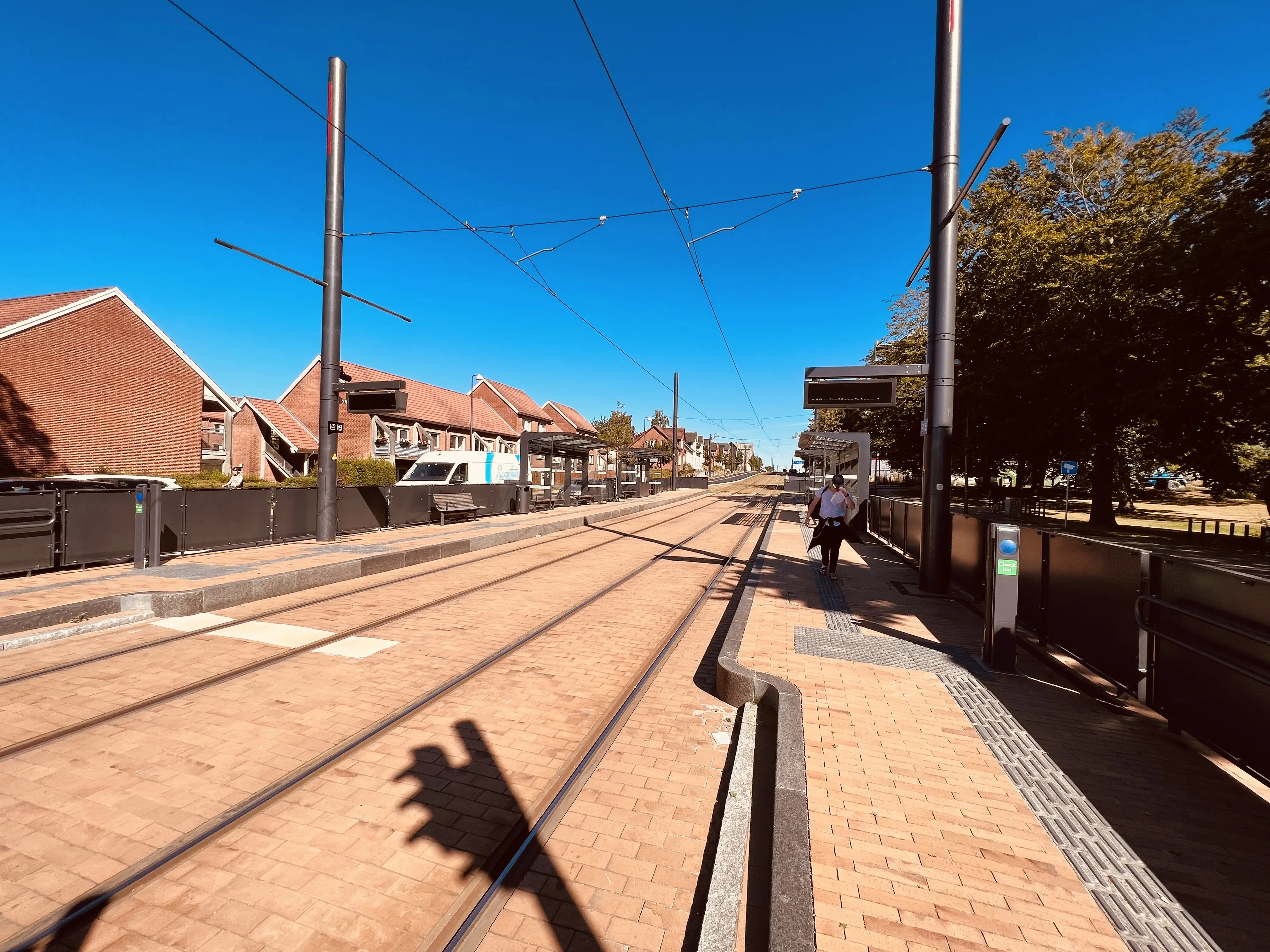 Billede af Østerbæksvej Letbanestation. Billede af Østerbæksvej Letbanestation.