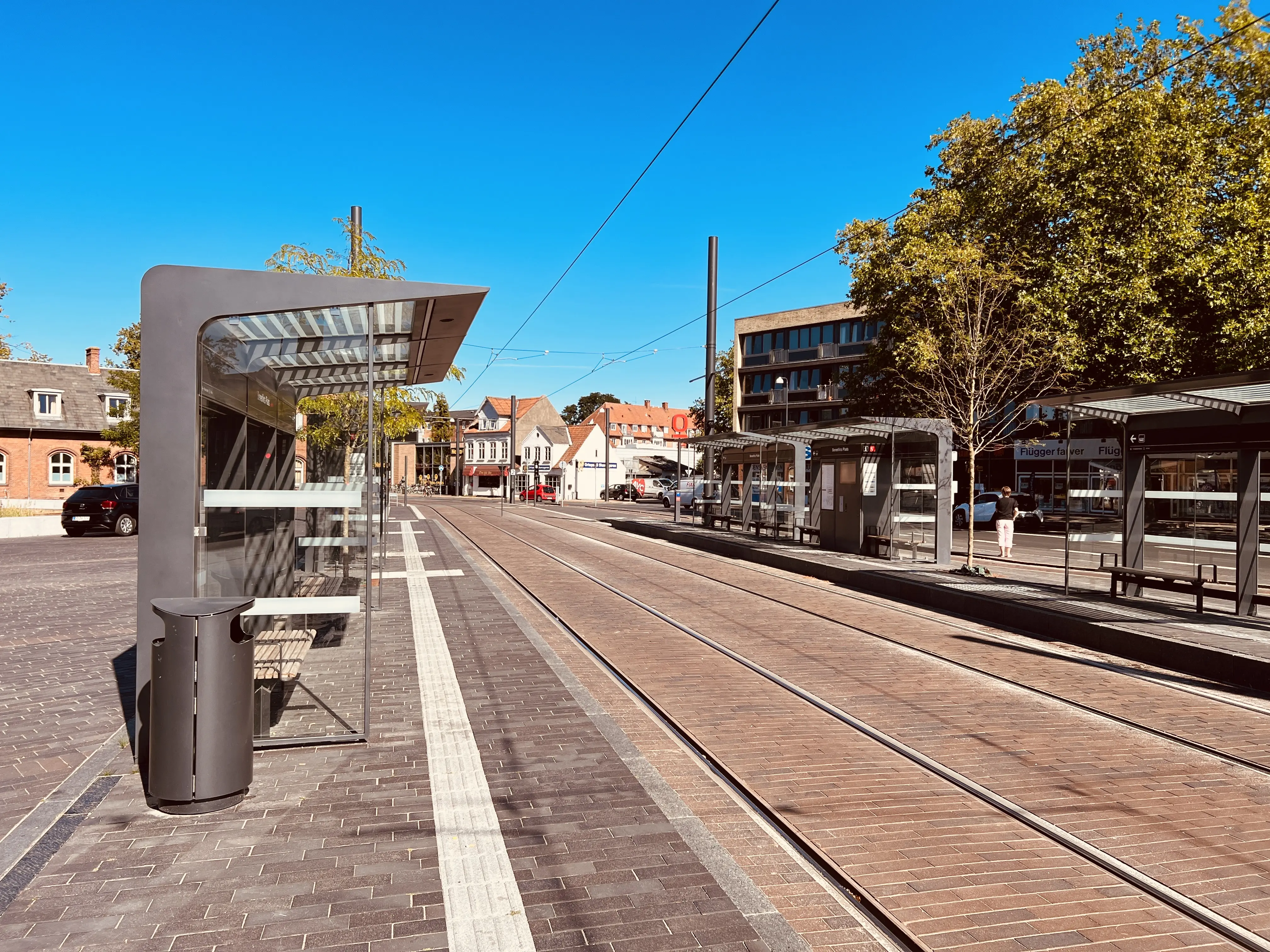 Billede af Benedikts Plads Letbanestation. Billede af Benedikts Plads Letbanestation.