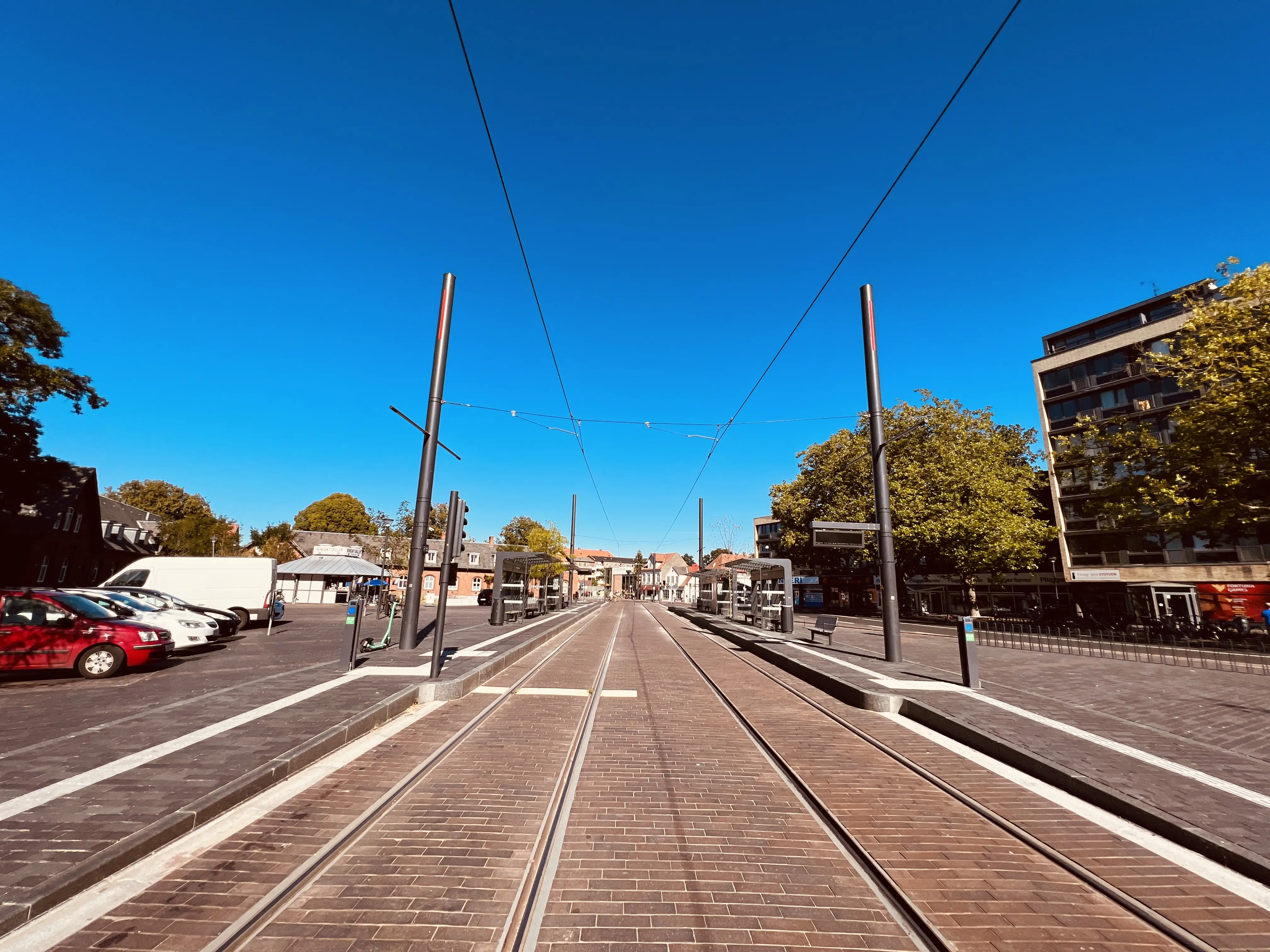 Billede af Benedikts Plads Letbanestation. Billede af Benedikts Plads Letbanestation.