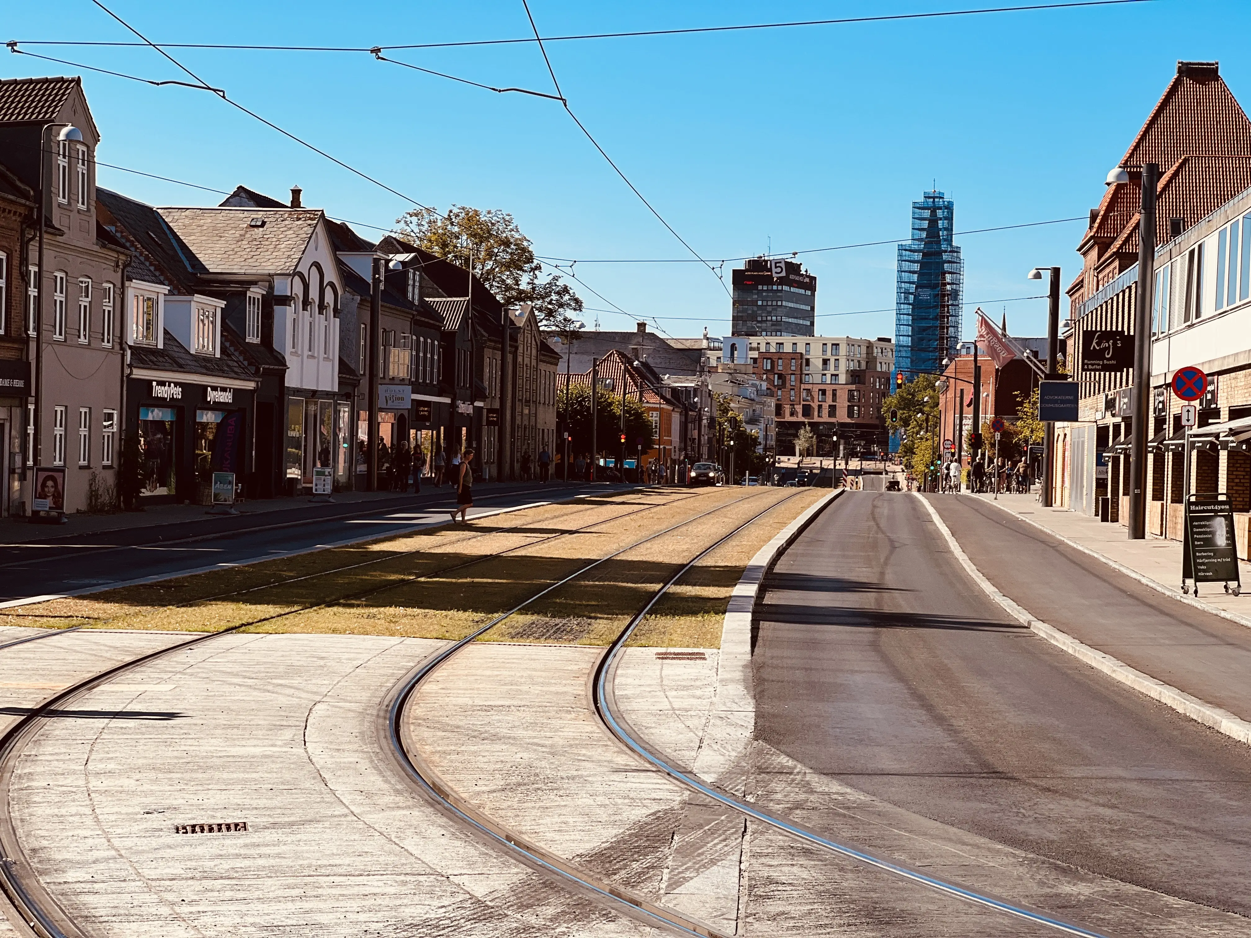 Billede af Benedikts Plads Letbanestation. Billede af Benedikts Plads Letbanestation.