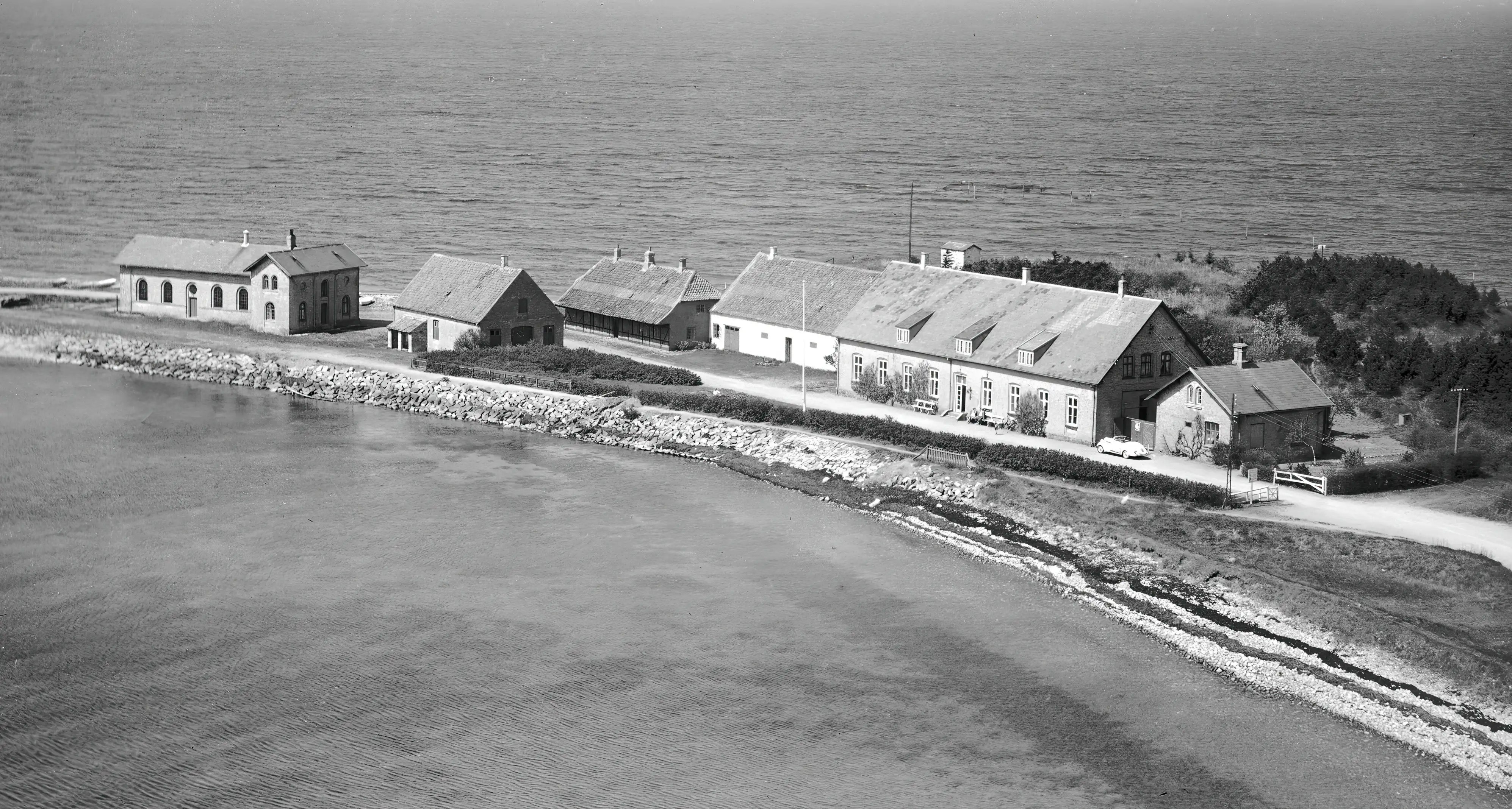 Billede af Halsskov Isbådsstation.