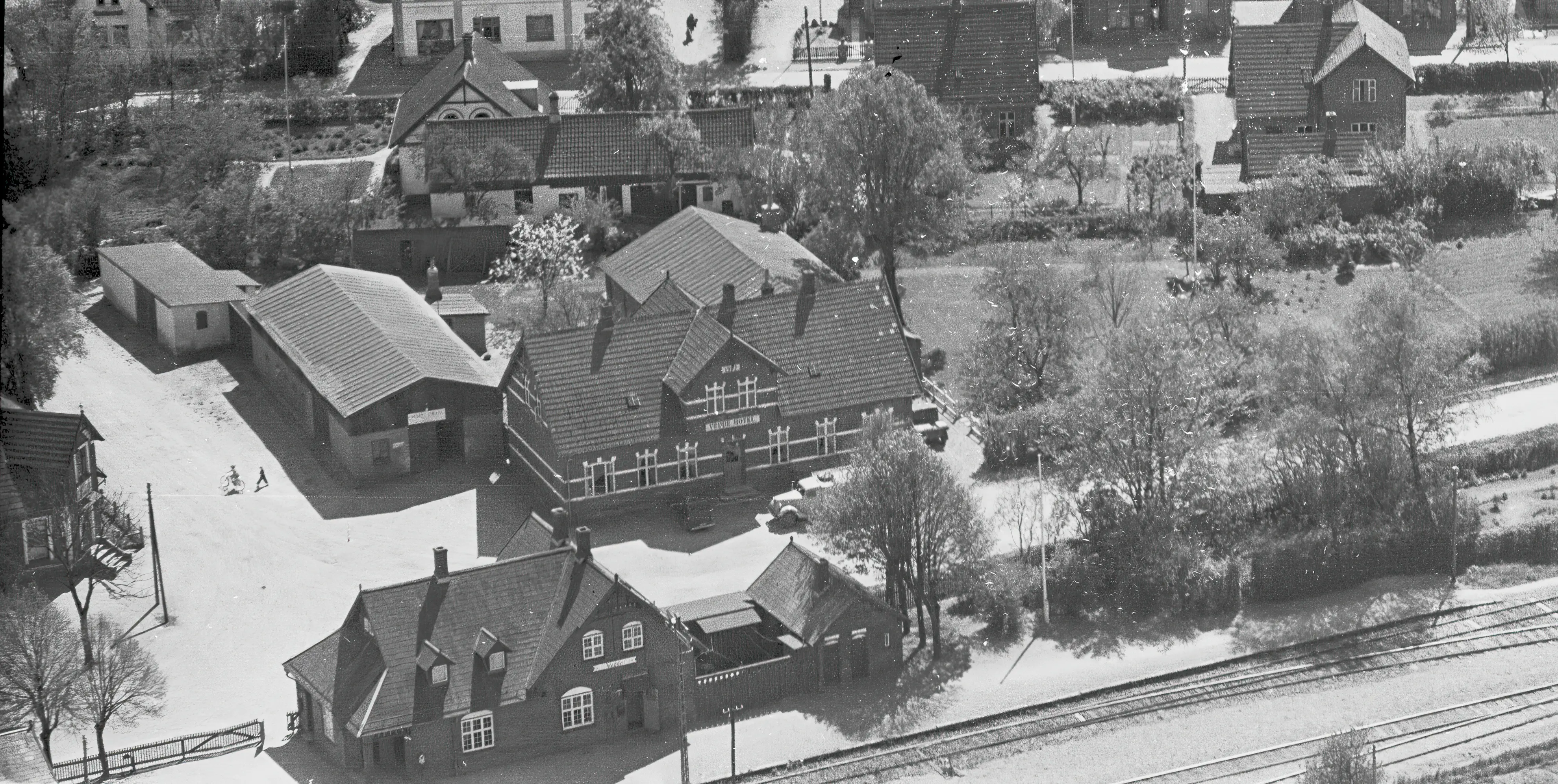 Billede af Vedde Station.