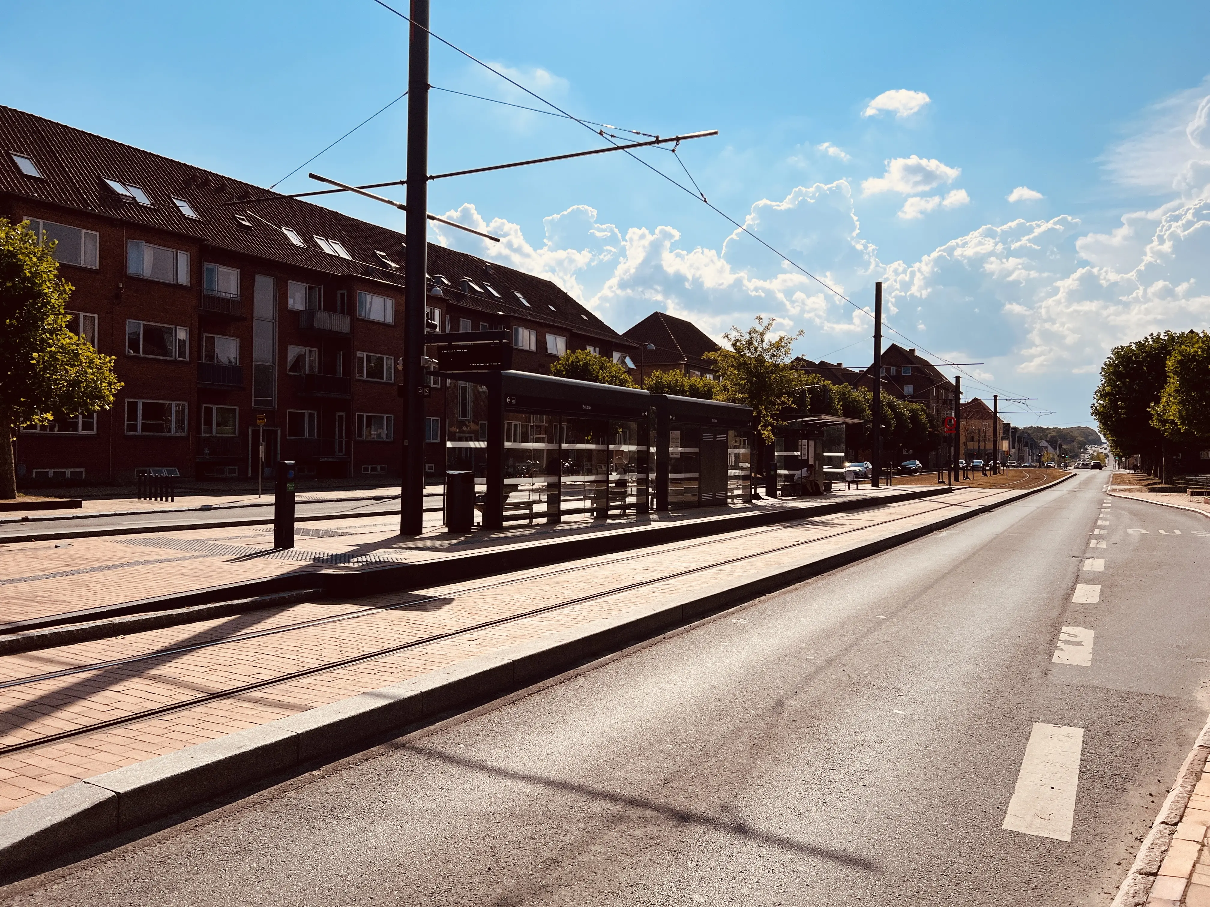 Billede af Bolbro Letbanestation.