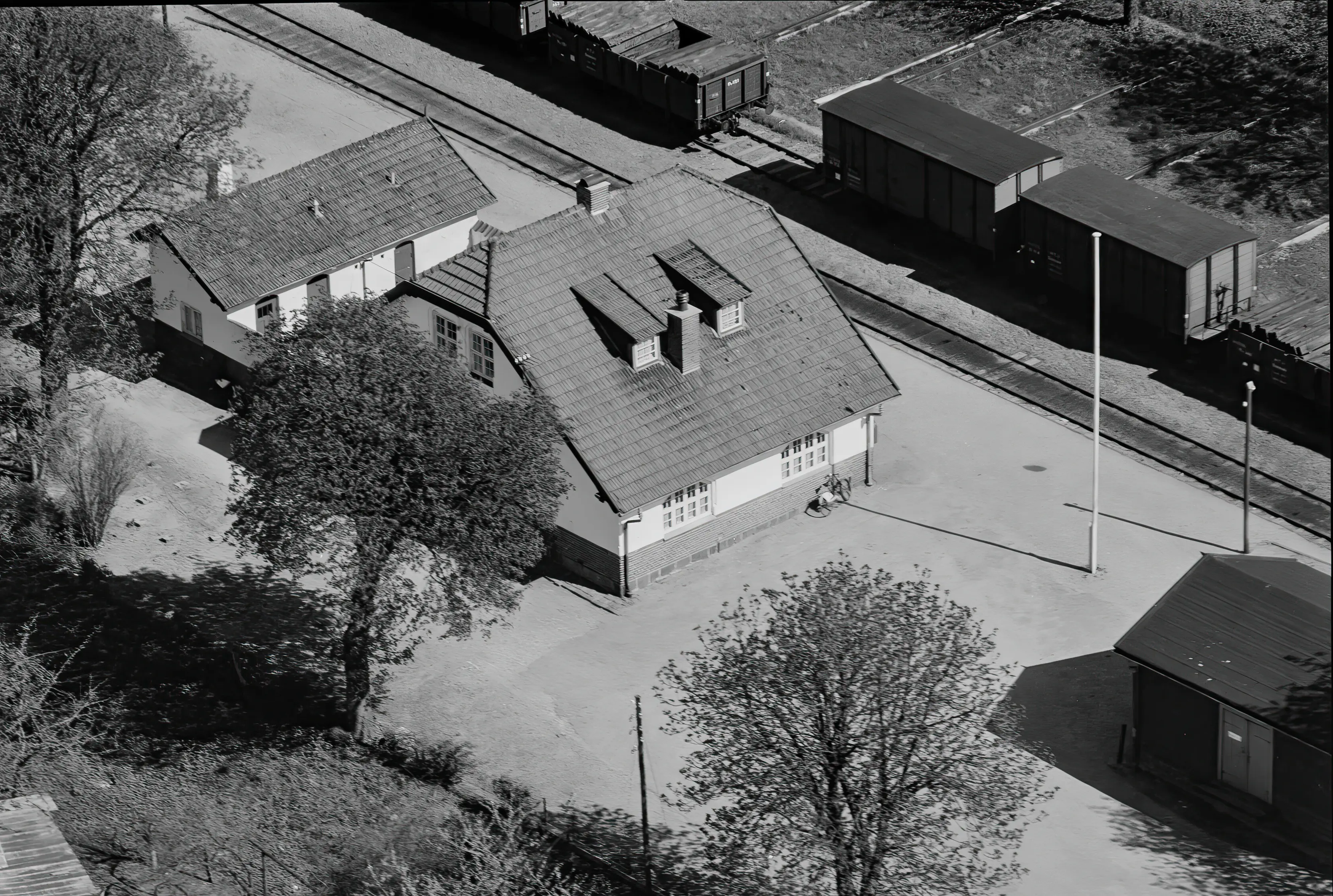 Billede af Nyrup Station.