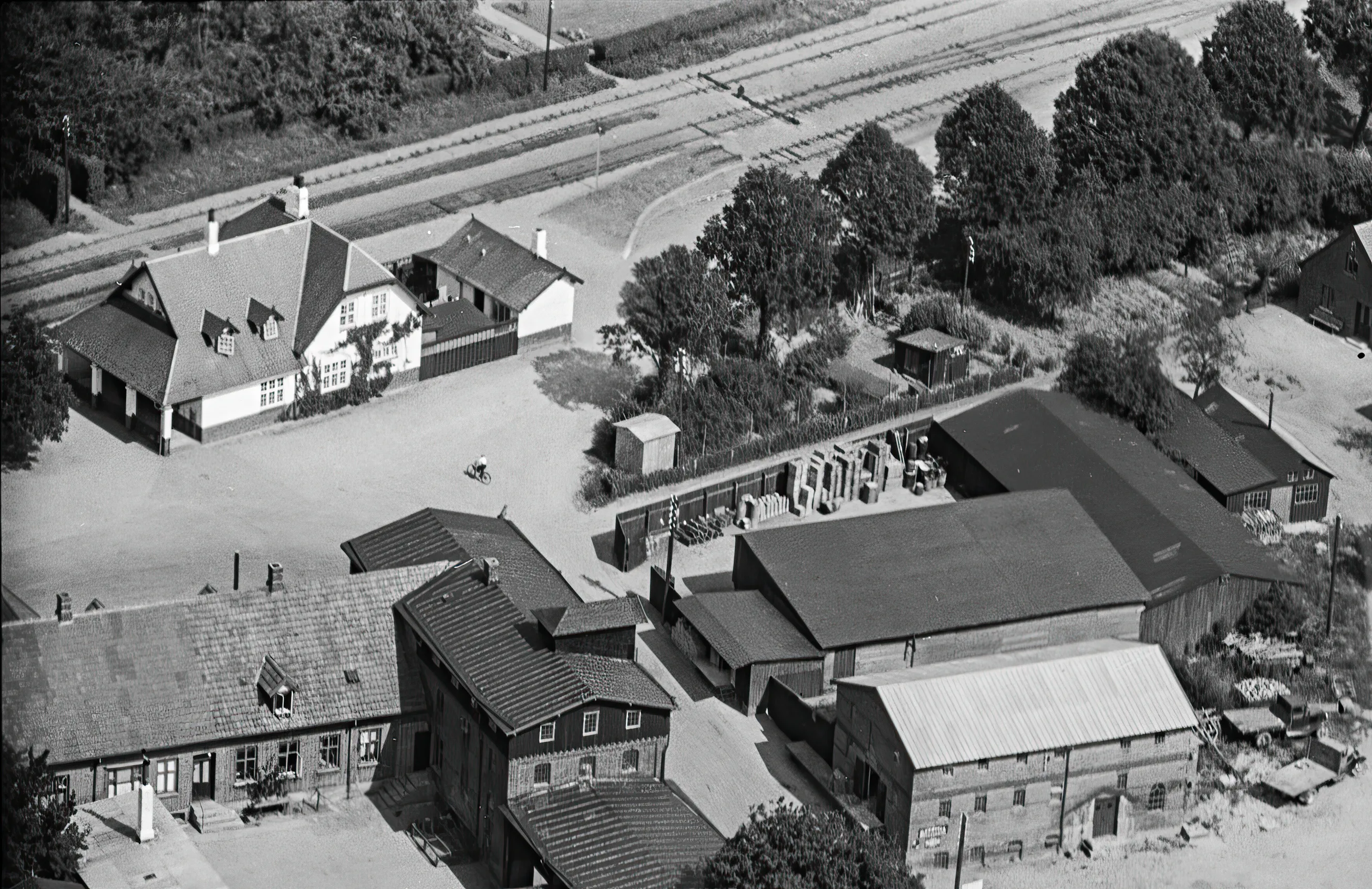 Billede af Store Merløse Station.