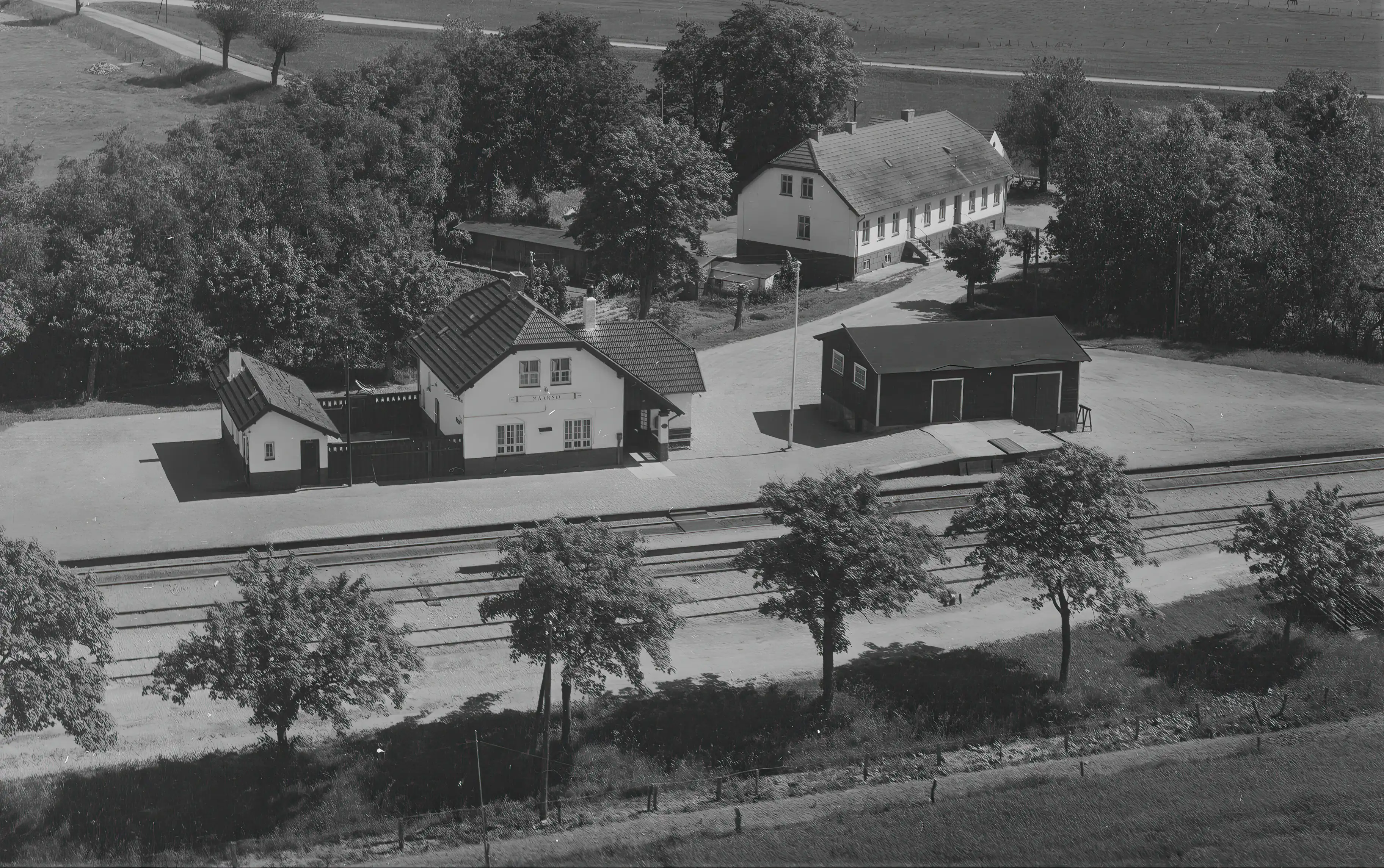 Billede af Mårsø Station.