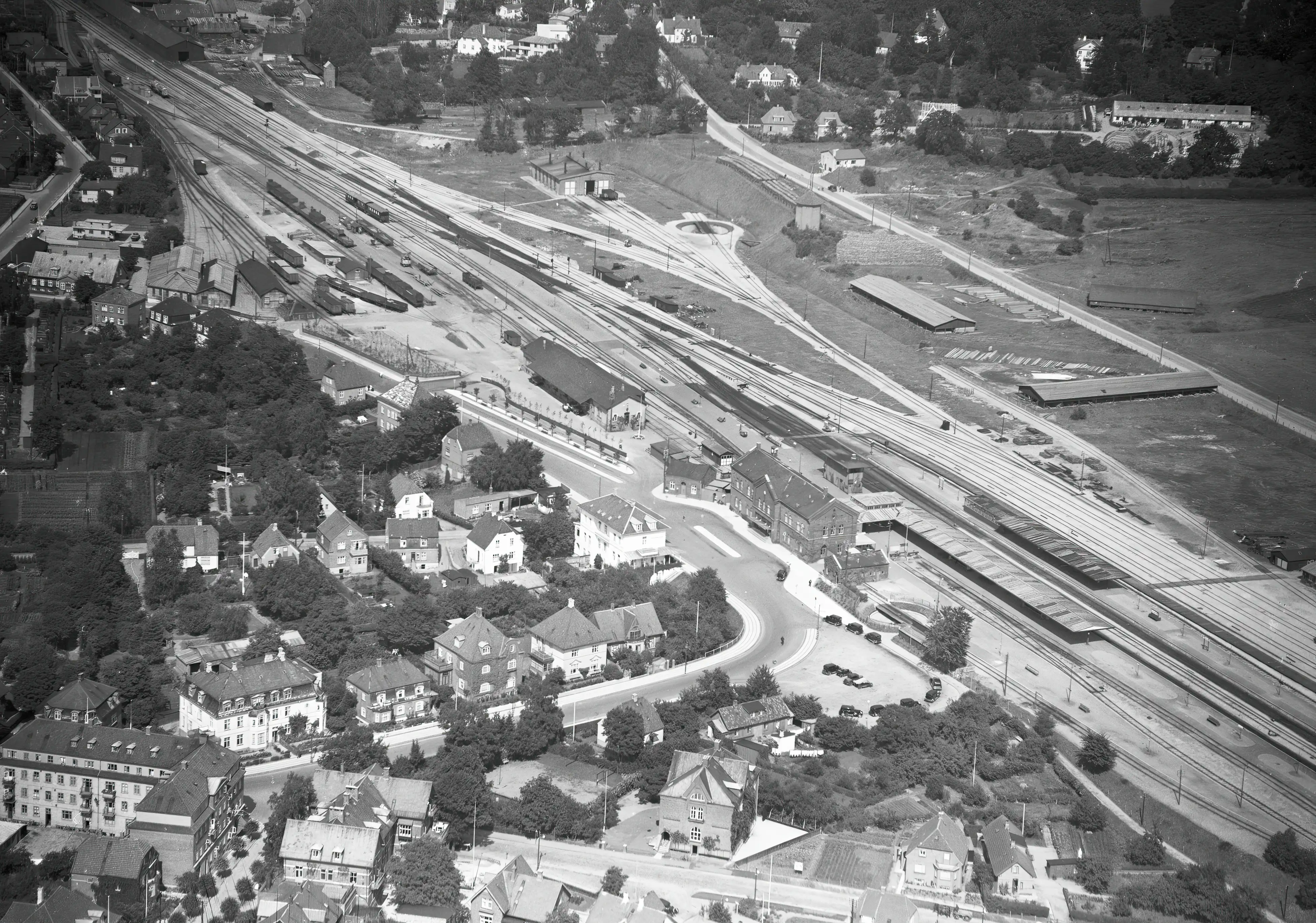 Billede af Hillerød Station.