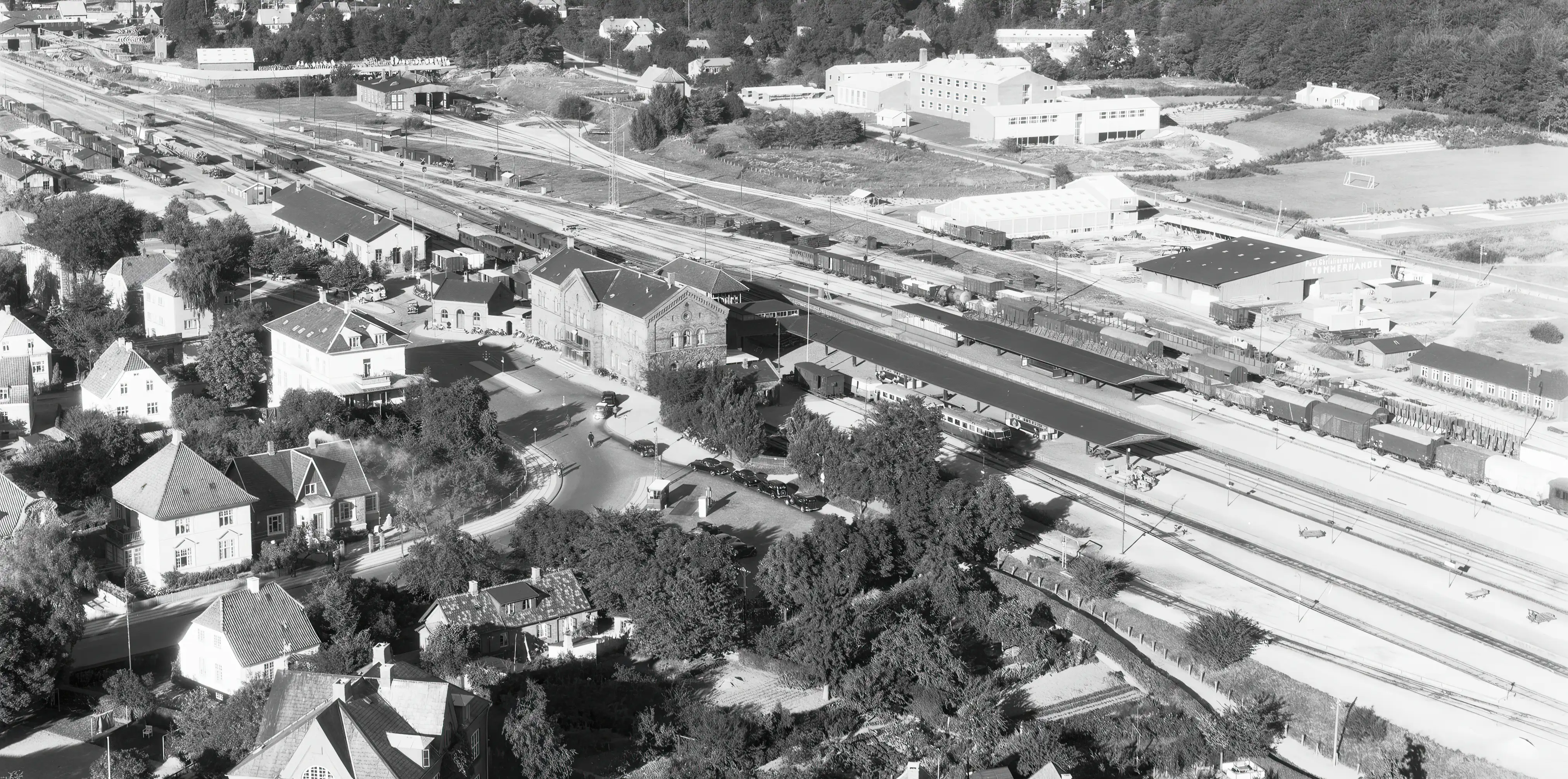 Billede af Hillerød Station.