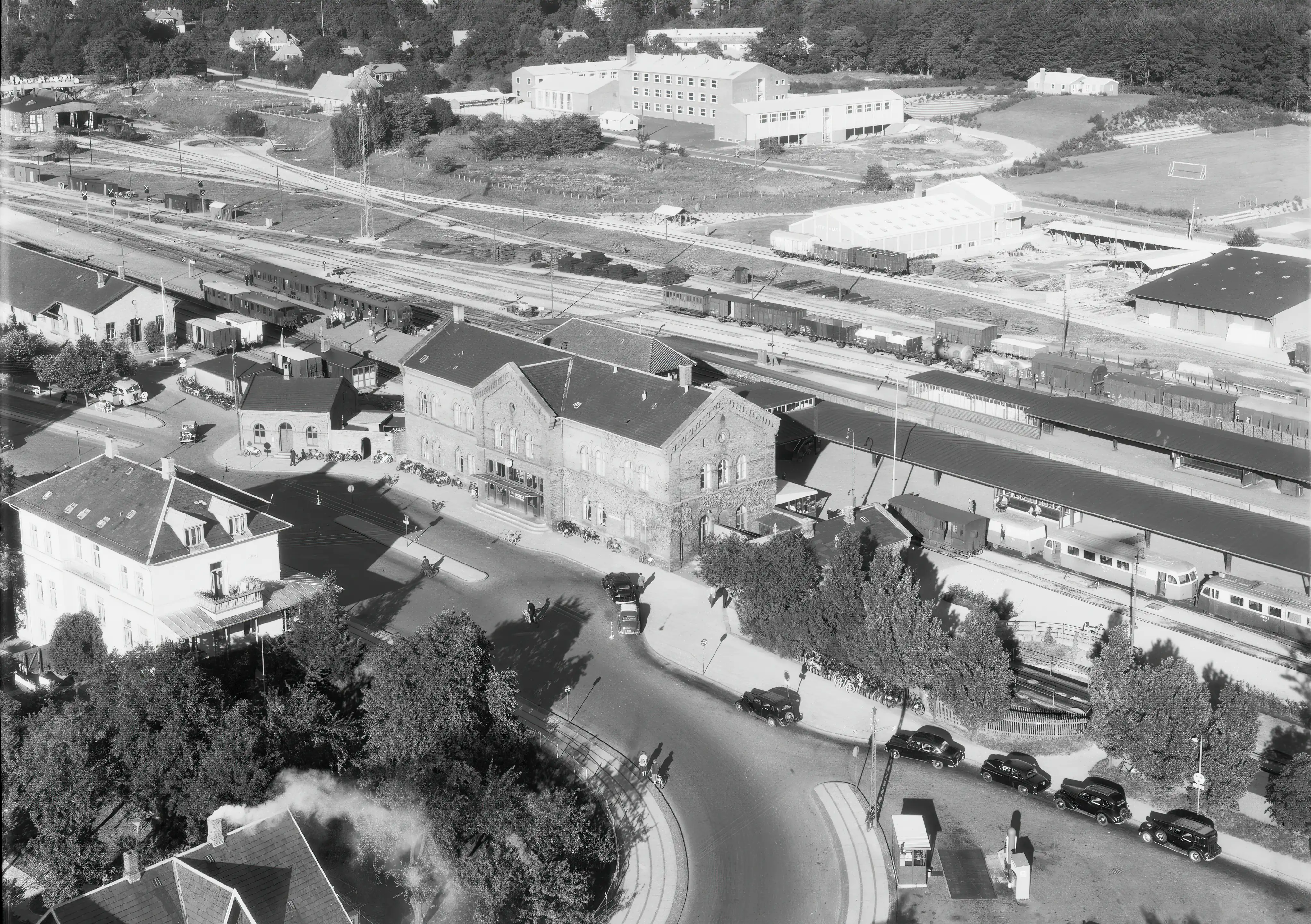 Billede af Hillerød Station.