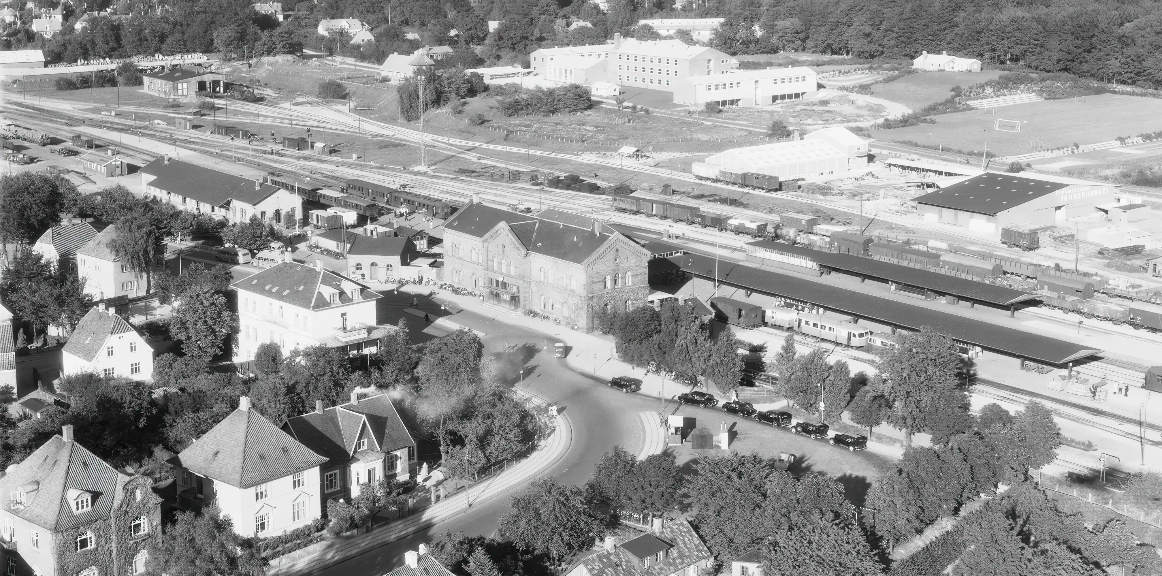 Billede af Hillerød Station.