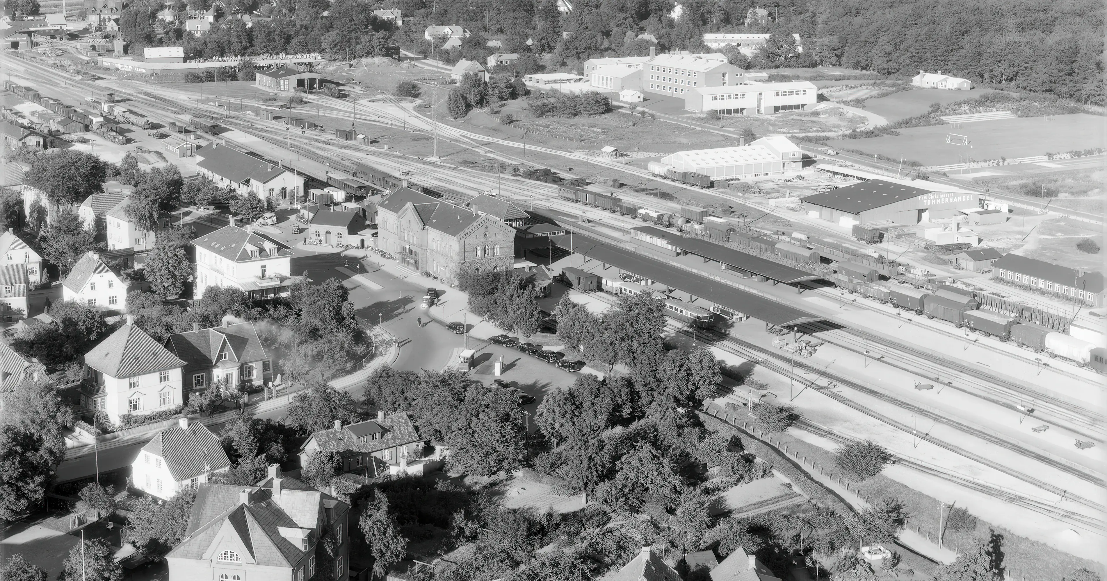 Billede af Hillerød Station.