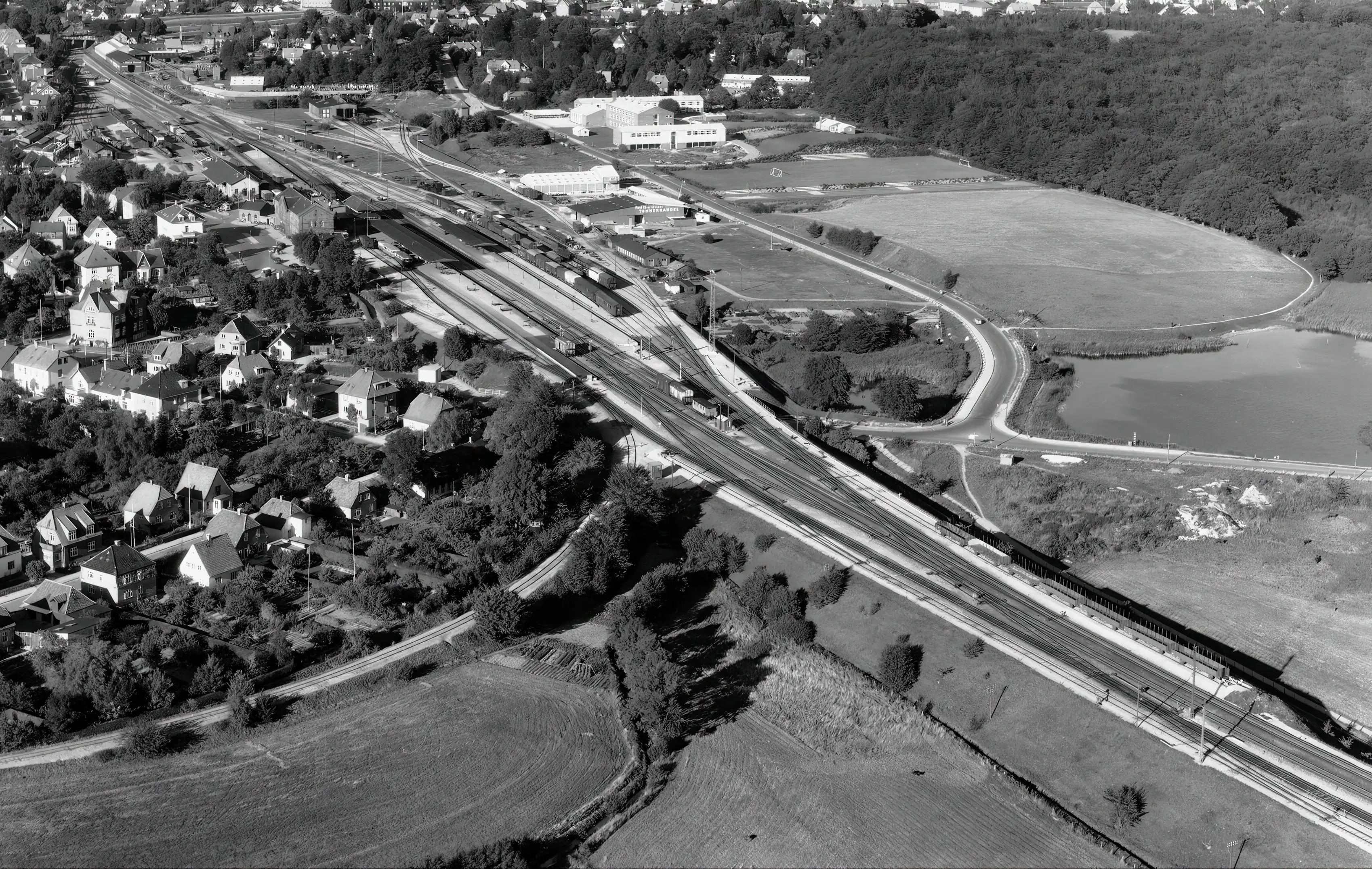 Billede af Hillerød Station.