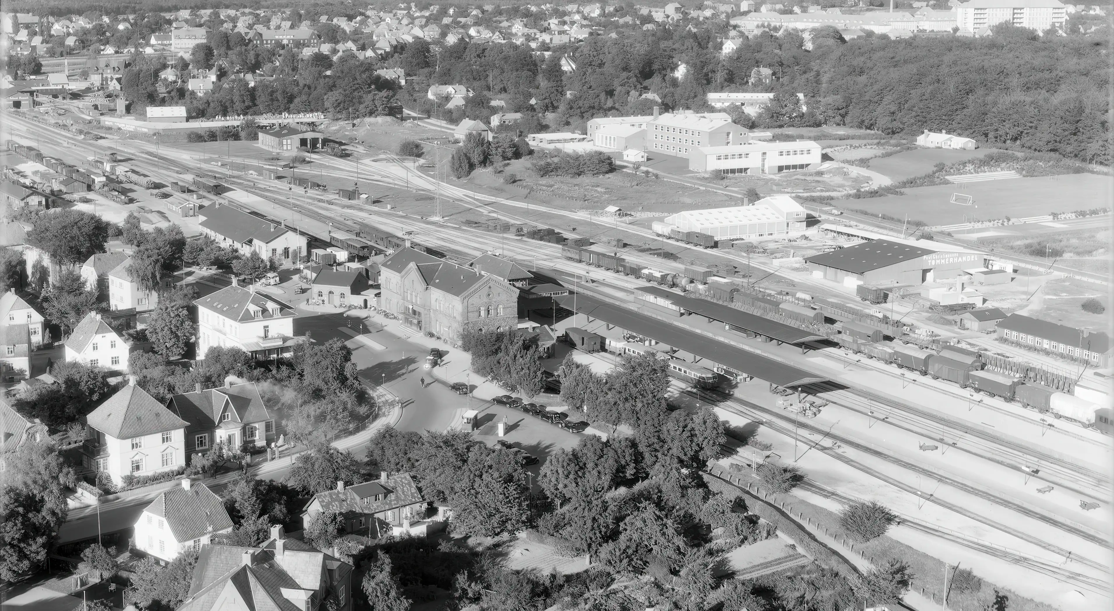 Billede af Hillerød Station.