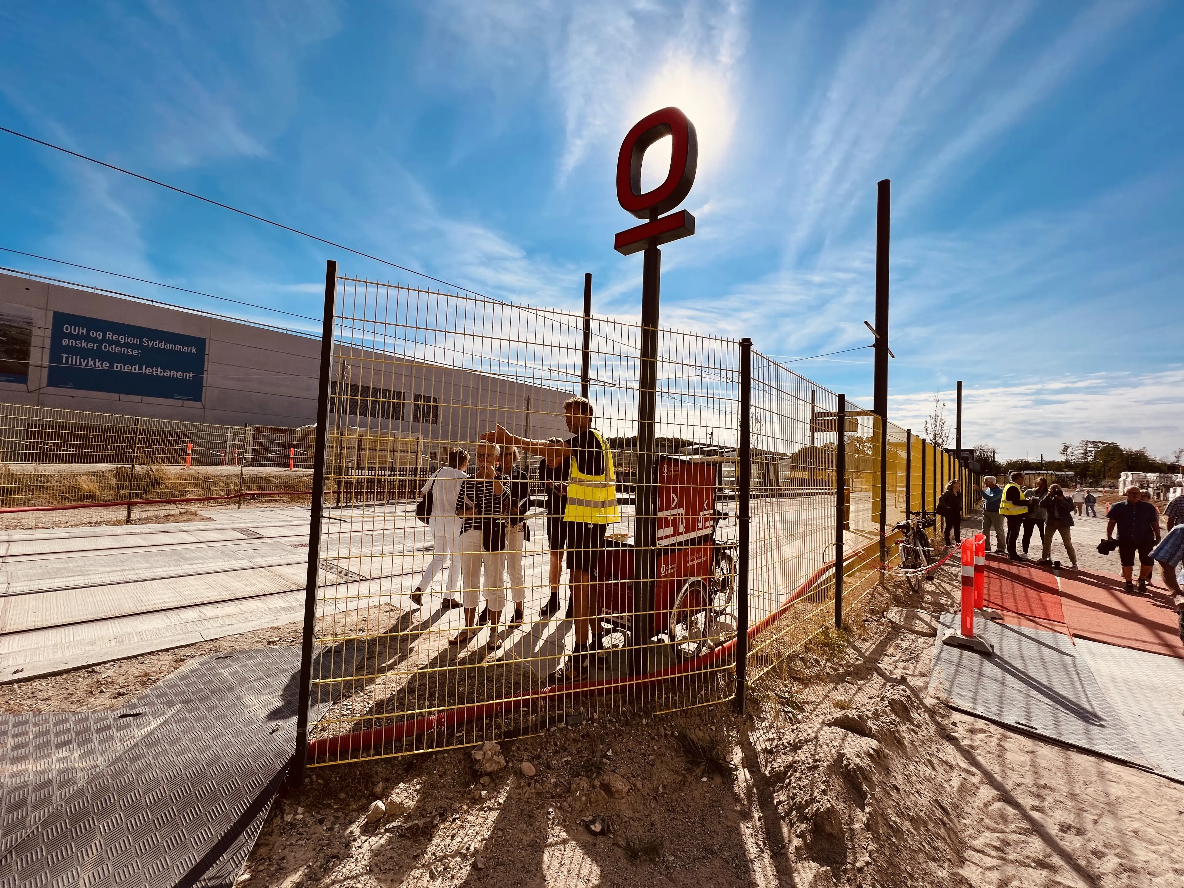 Billede af Hospital Syd Letbanestation.
