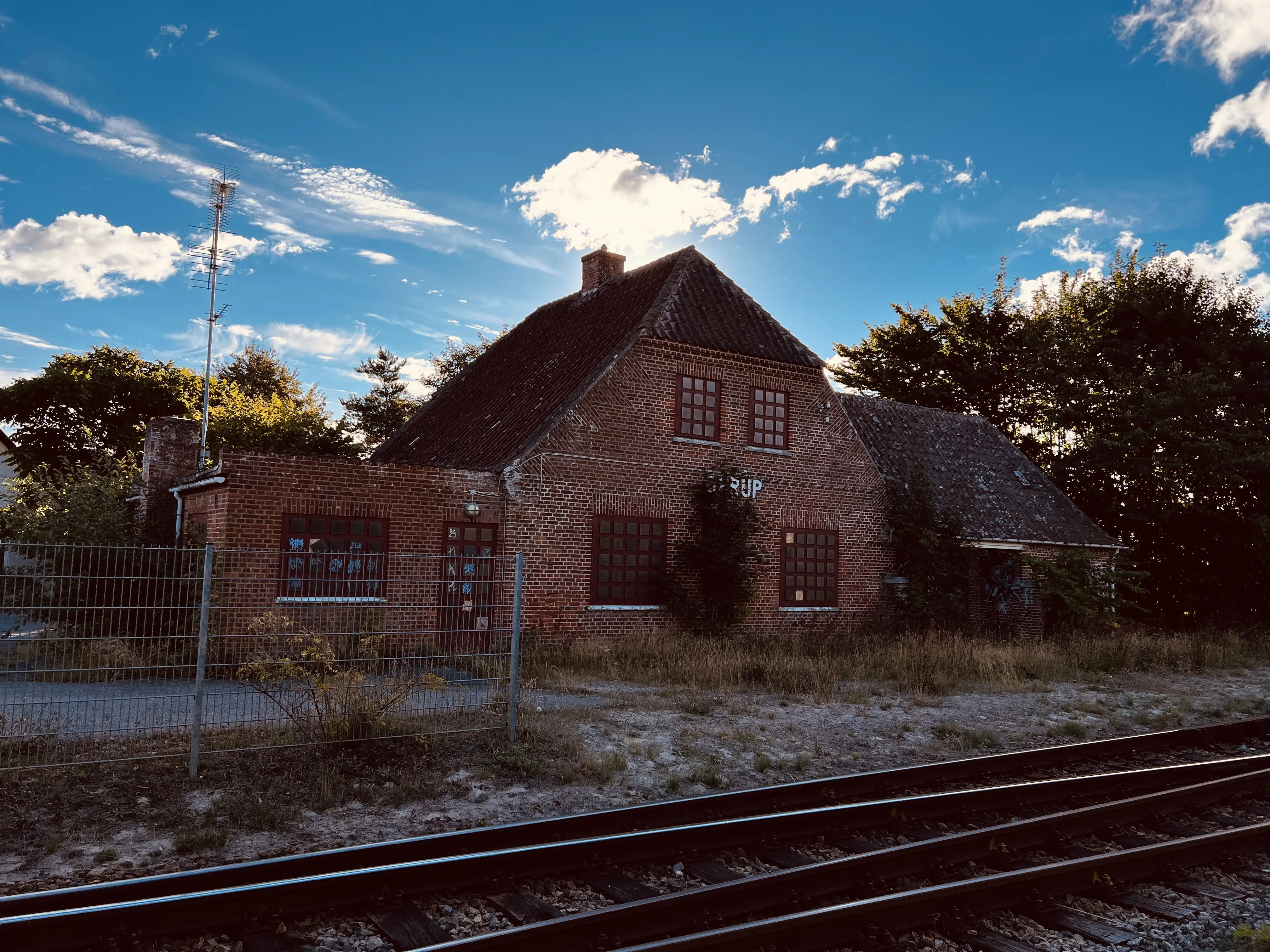 Billede af Jerup Station.