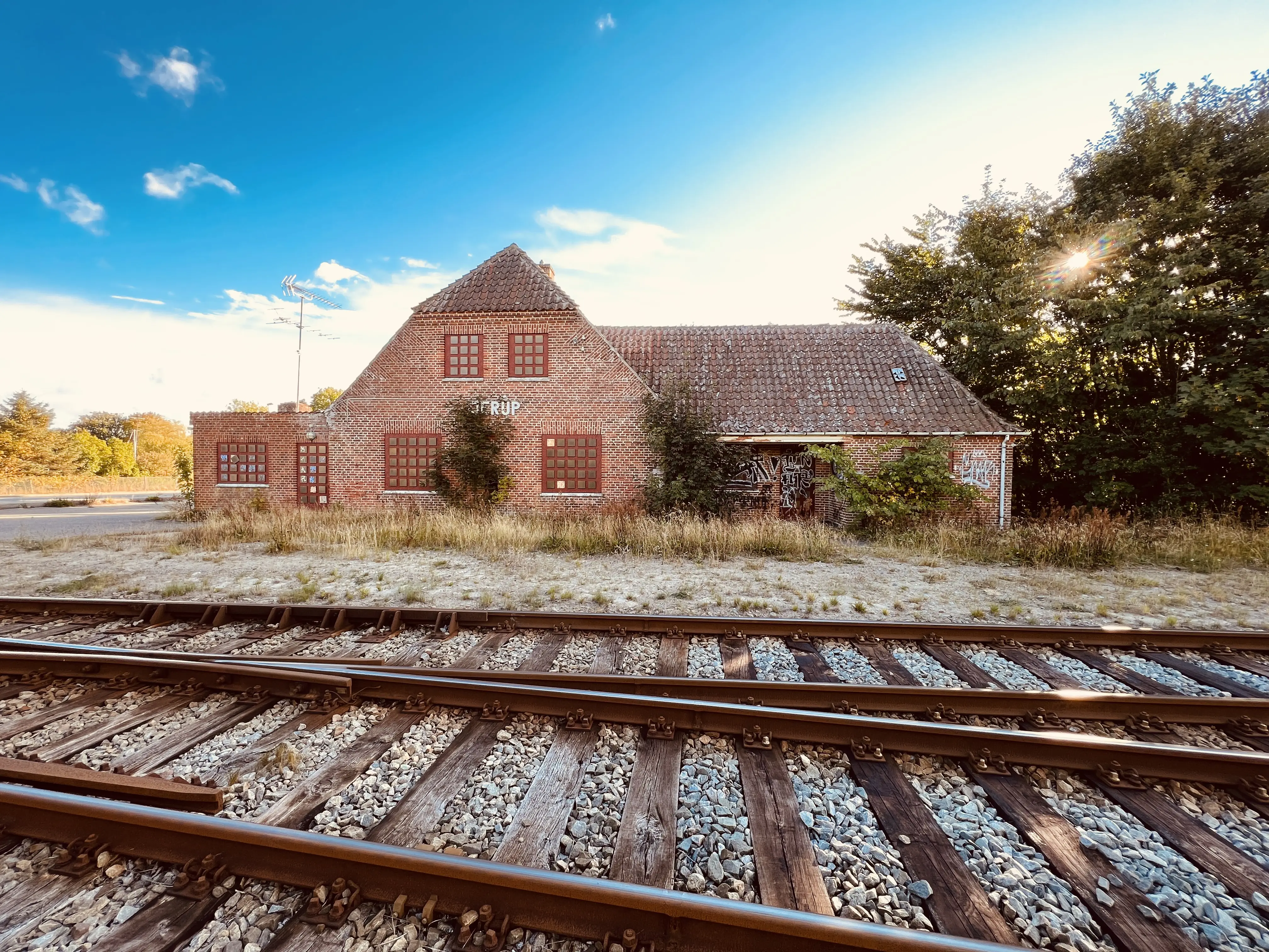 Billede af Jerup Station.