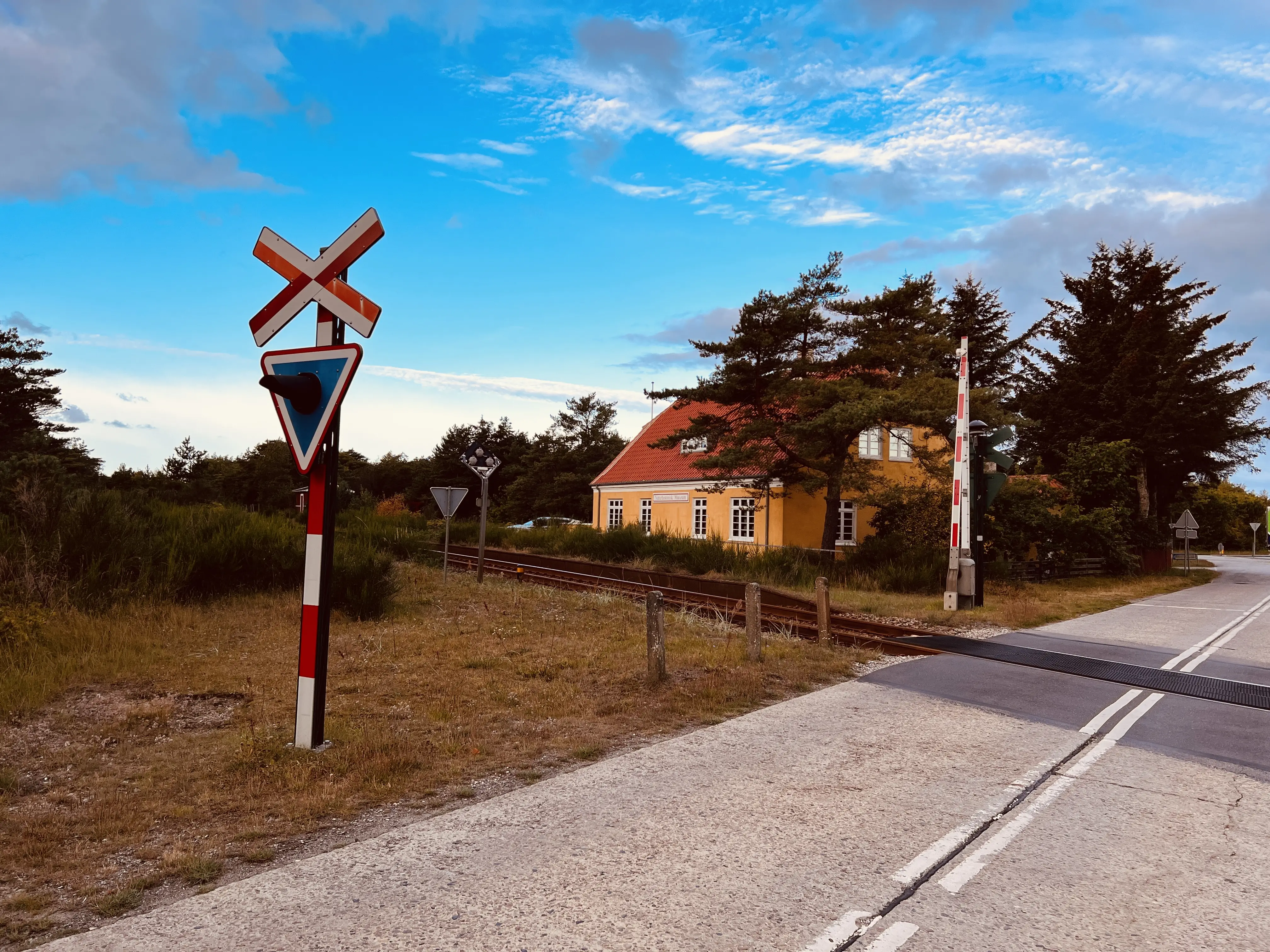 Billede af Højen Station.