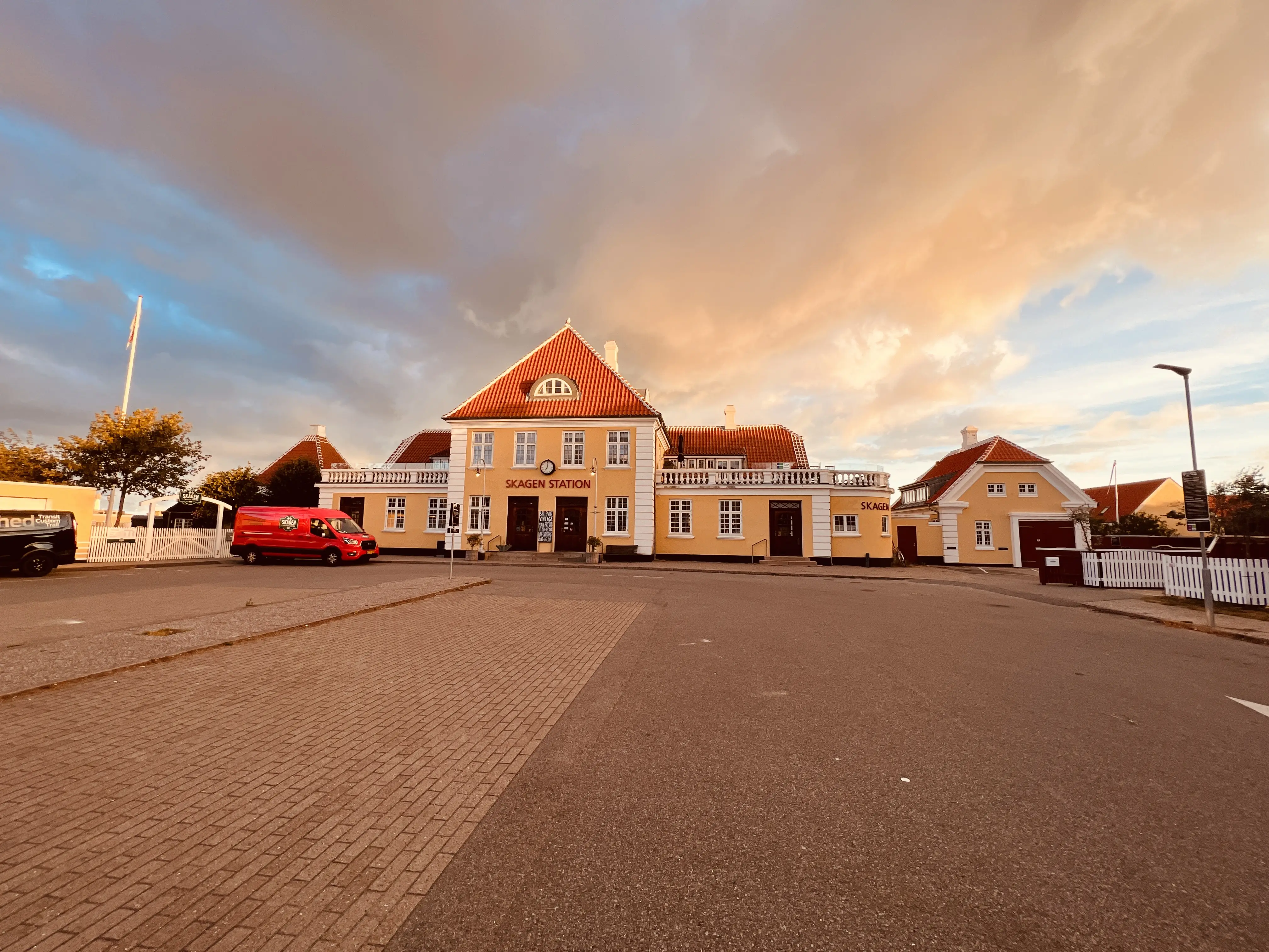 Billede af Skagen Station. Billede af Skagen Station.