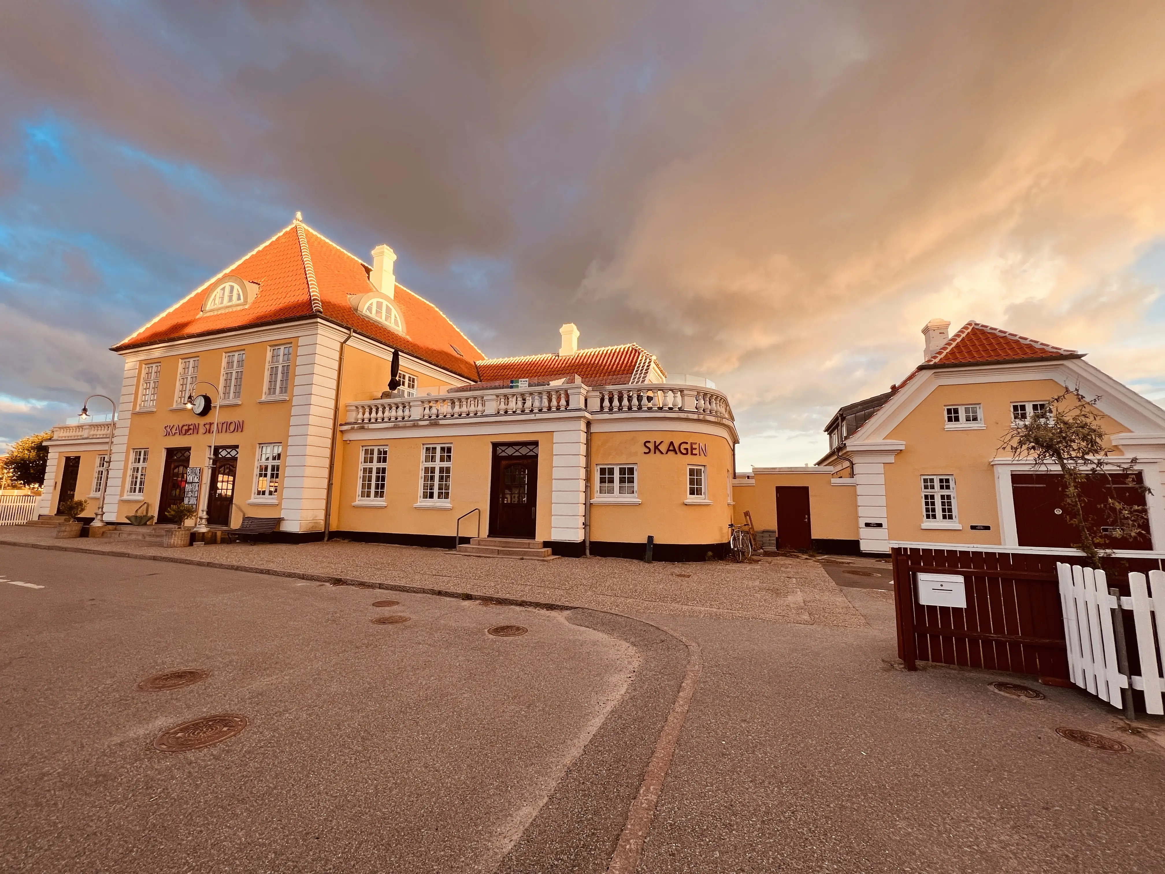 Billede af Skagen Station. Billede af Skagen Station.