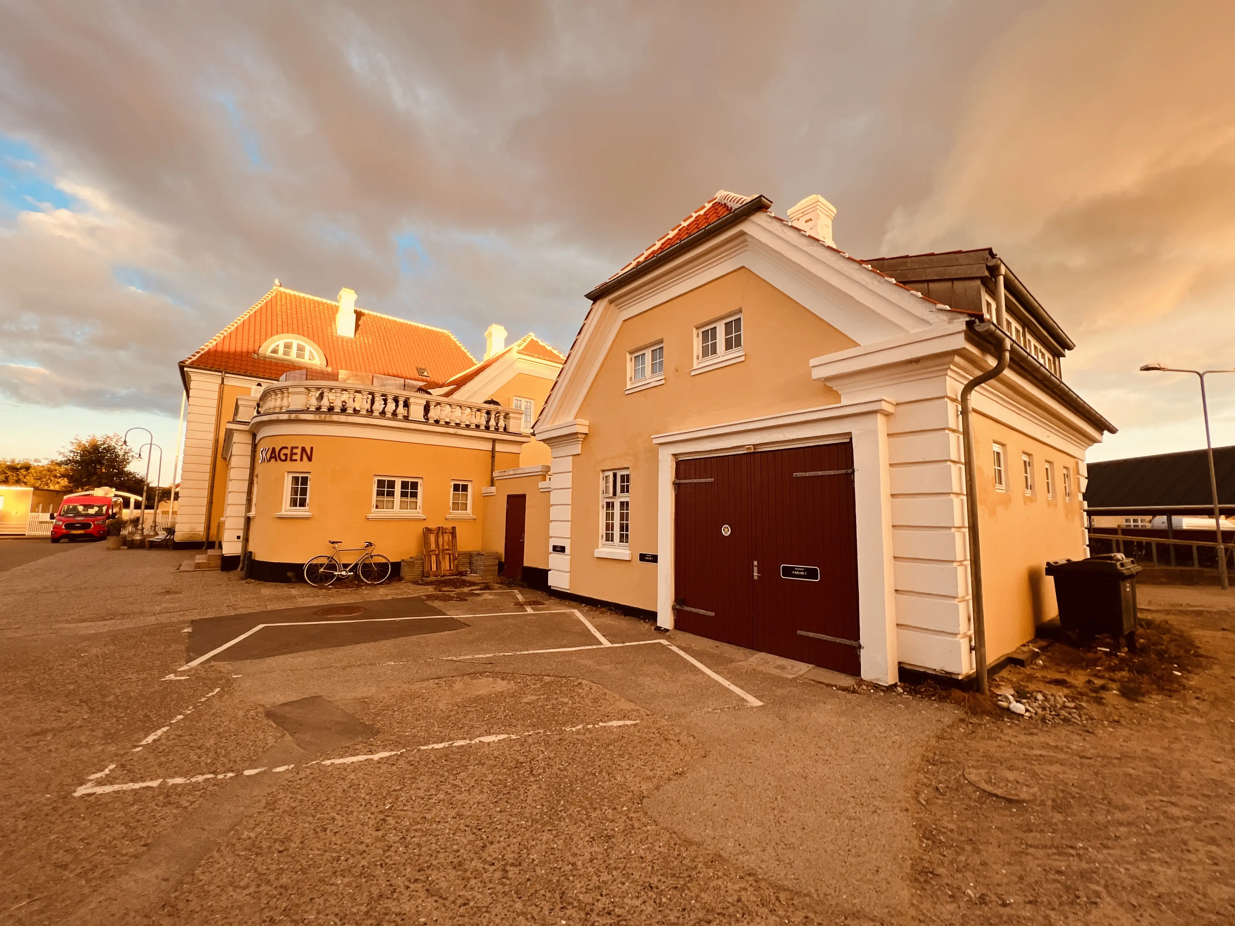 Billede af Skagen Station. Billede af Skagen Station.