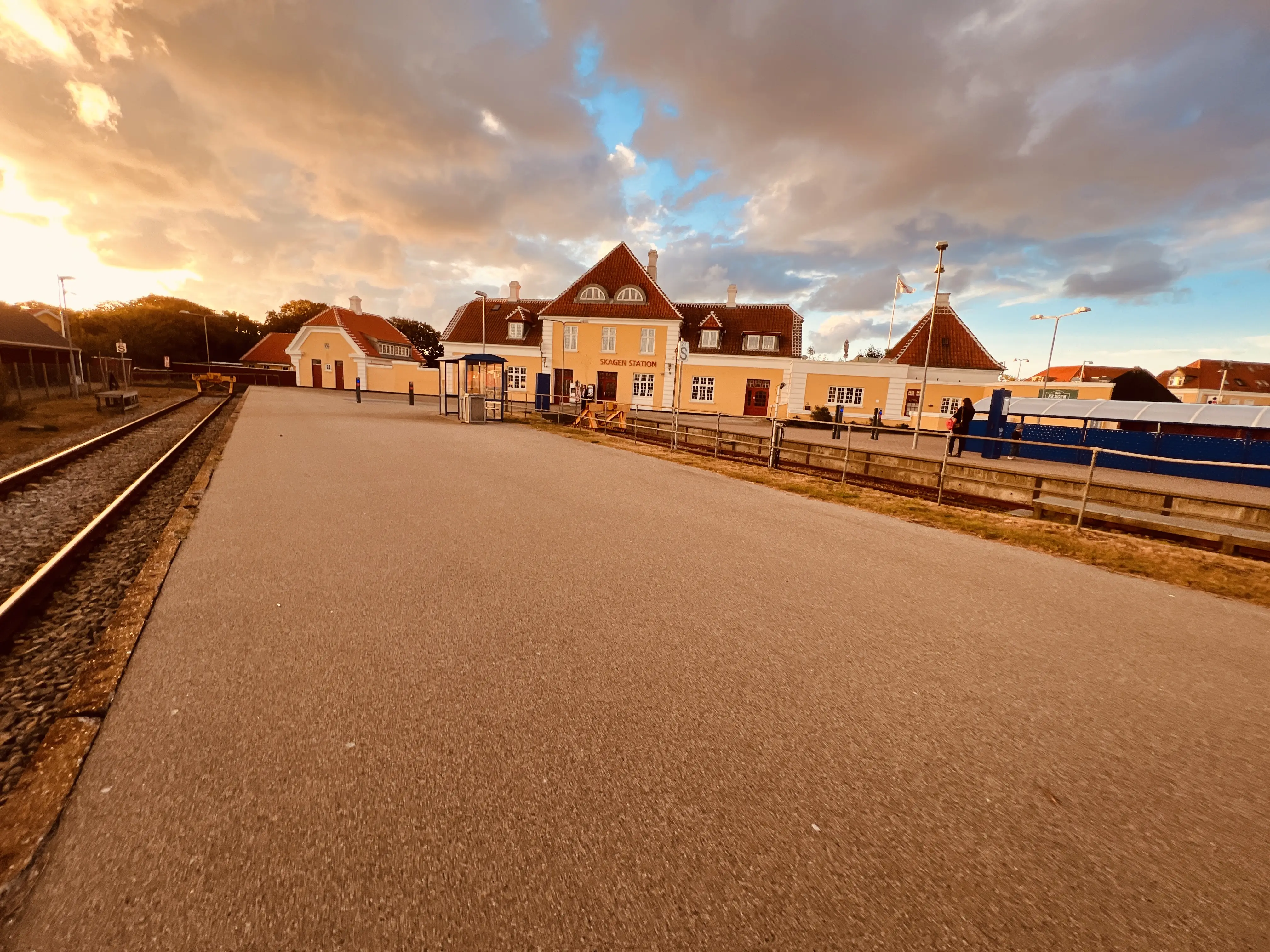 Billede af Skagen Station. Billede af Skagen Station.