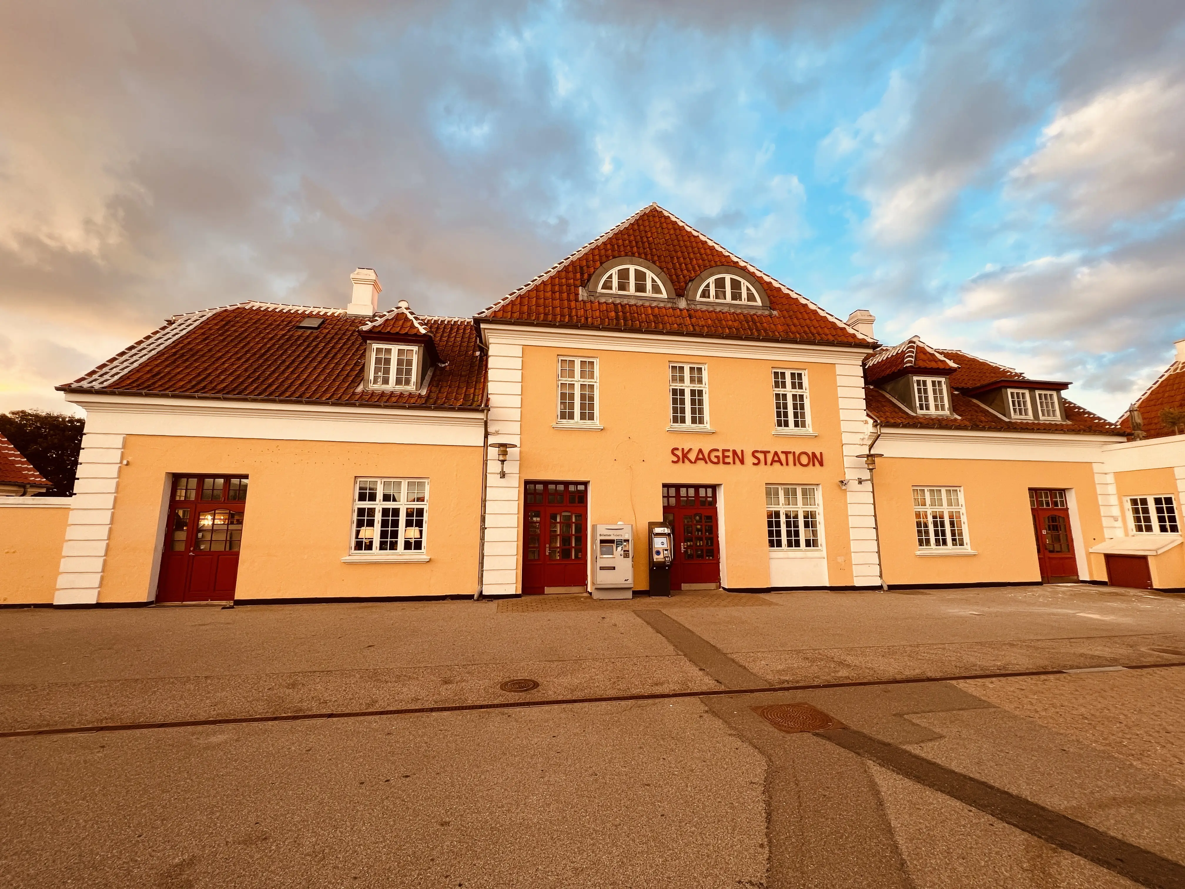 Billede af Skagen Station. Billede af Skagen Station.
