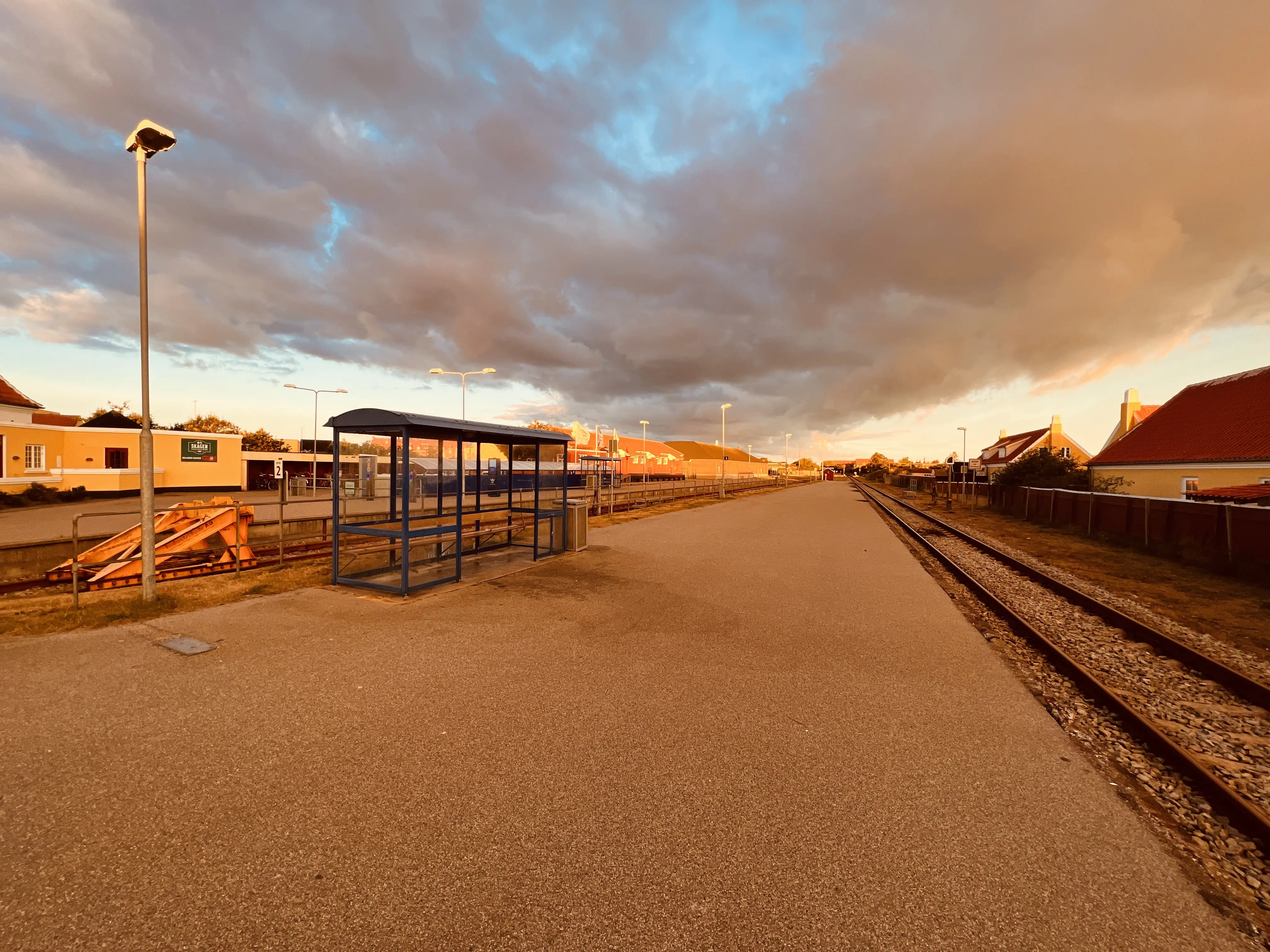 Billede af Skagen Station. Billede af Skagen Station.