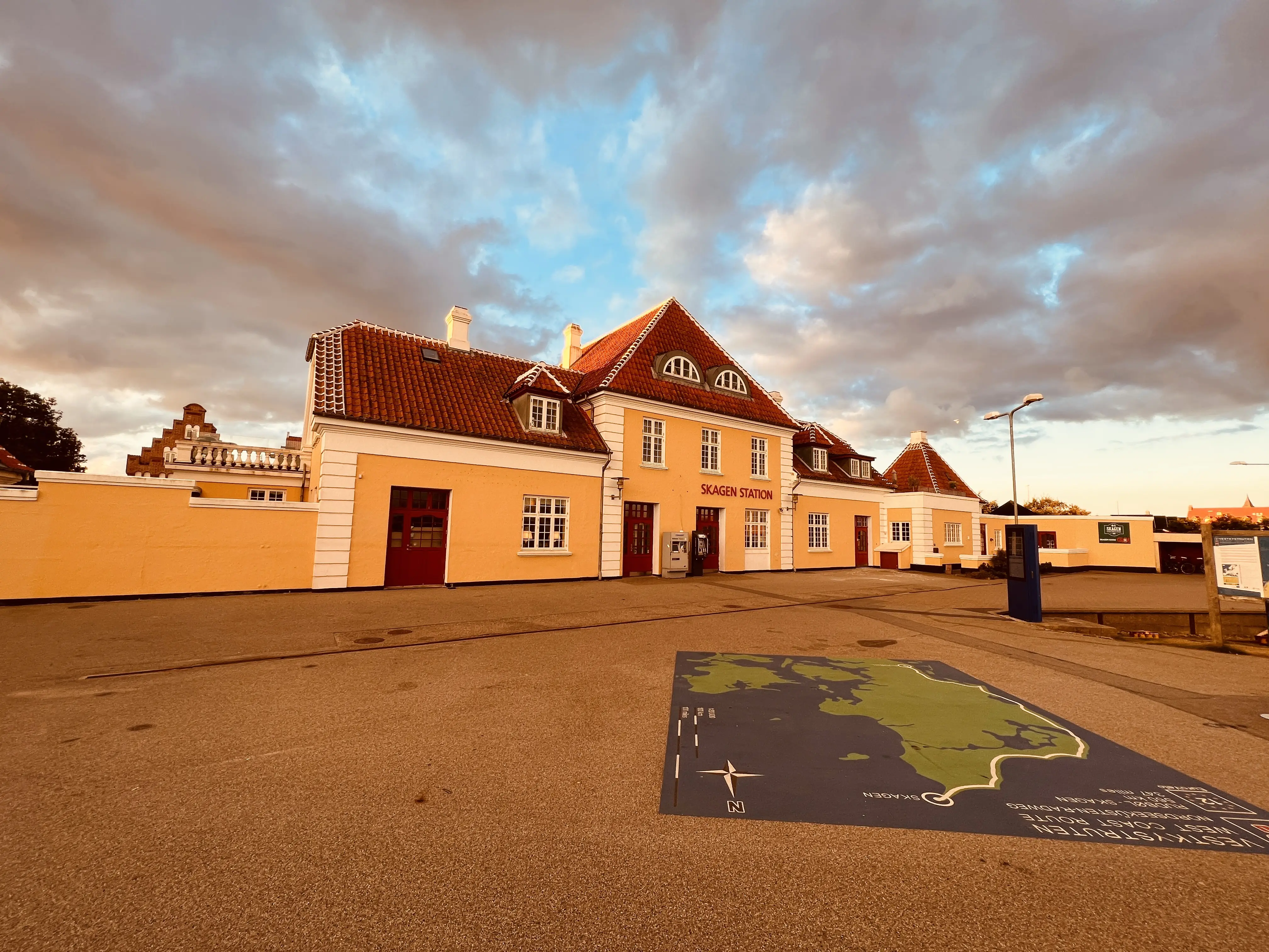 Billede af Skagen Station. Billede af Skagen Station.