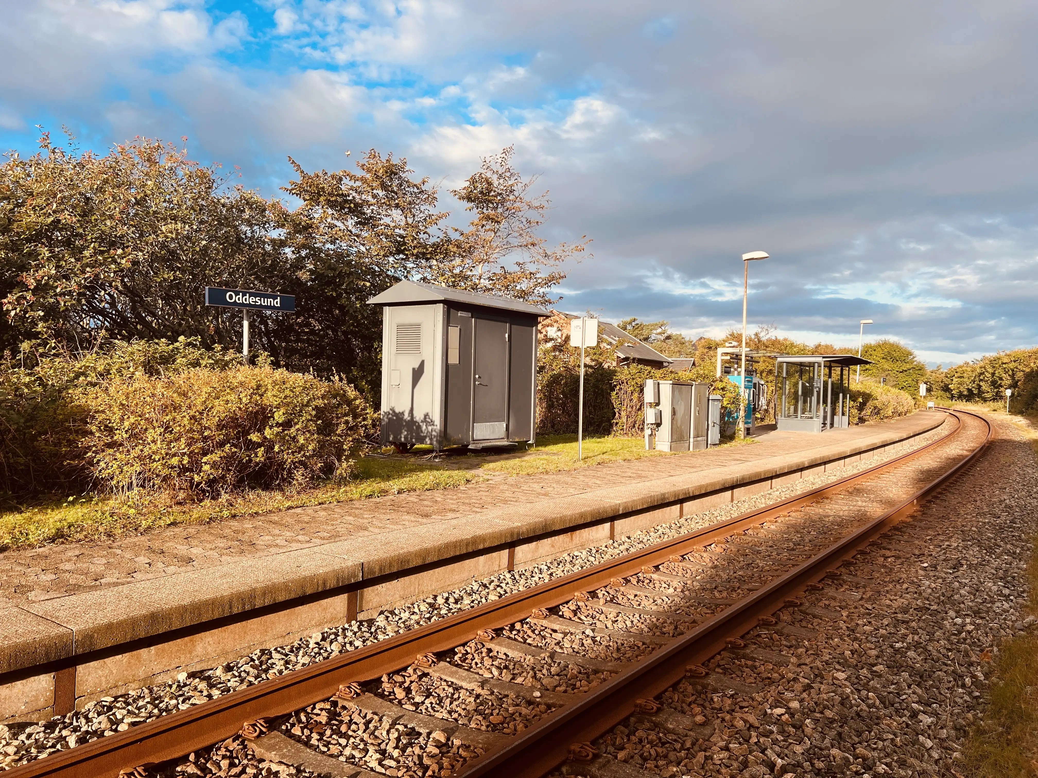 Billede af Oddesund Nord Trinbræt. Billede af Oddesund Nord Trinbræt.