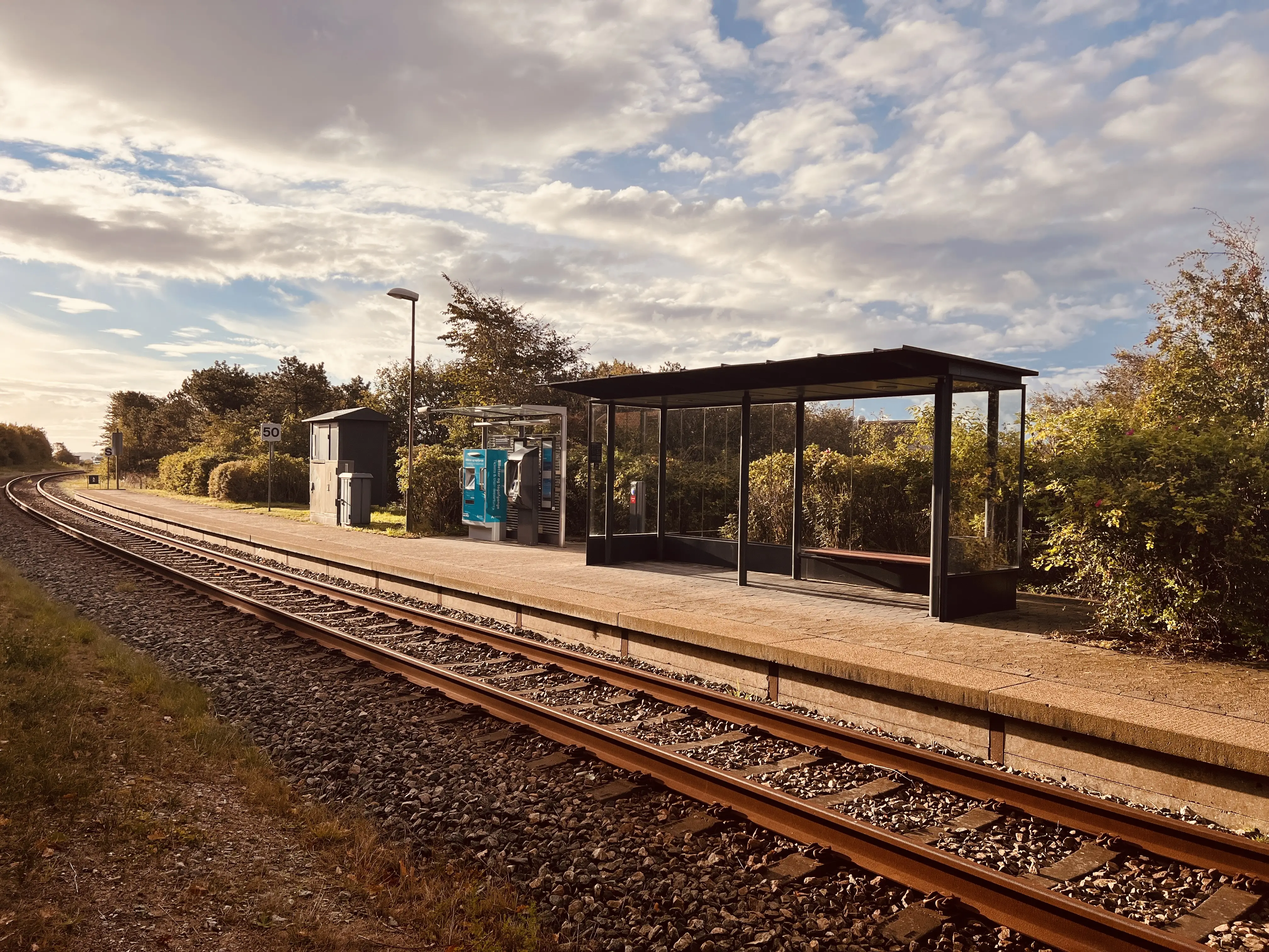Billede af Oddesund Nord Trinbræt. Billede af Oddesund Nord Trinbræt.
