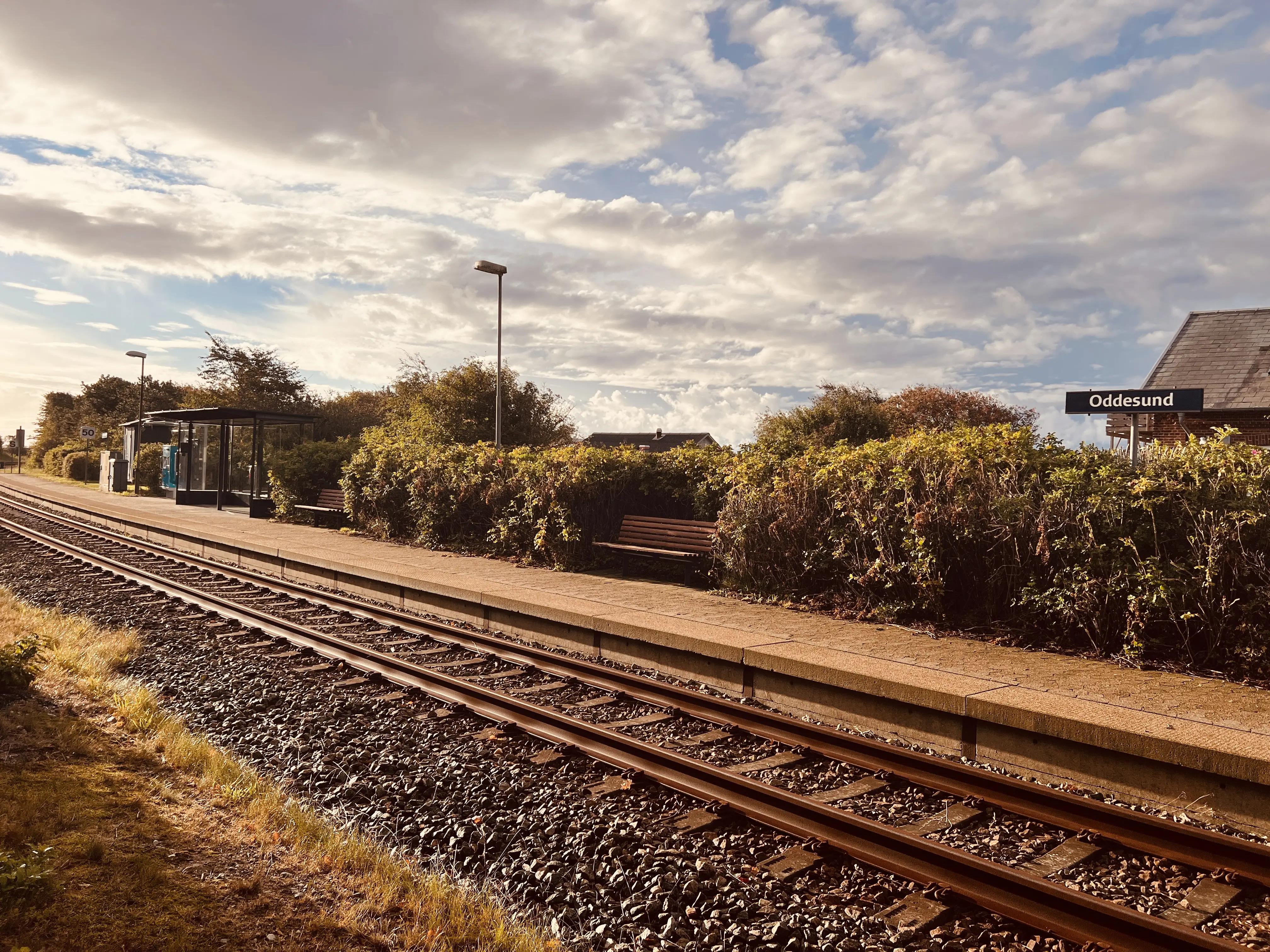 Billede af Oddesund Nord Trinbræt. Billede af Oddesund Nord Trinbræt.