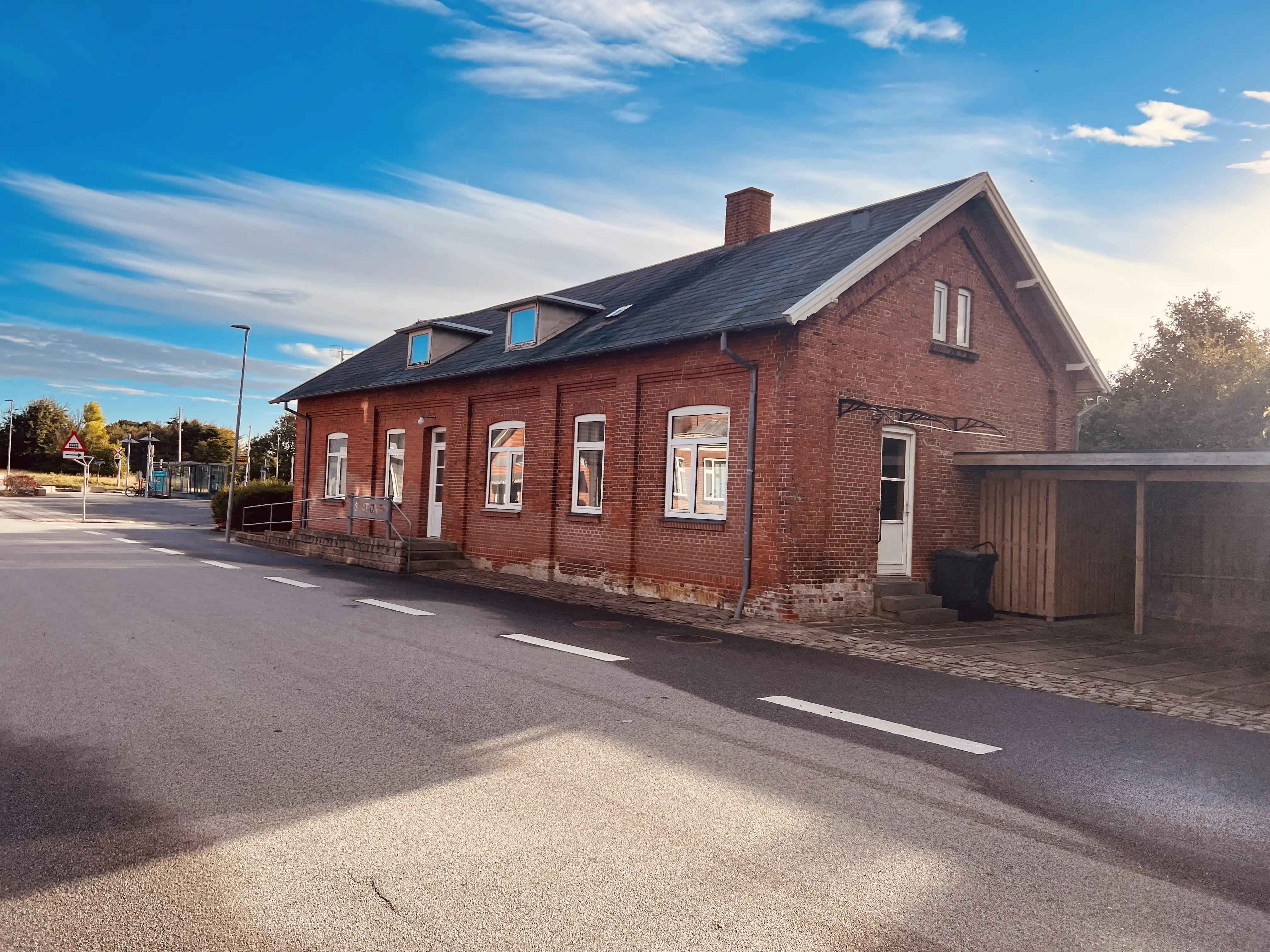 Billede af Uglev Station.
