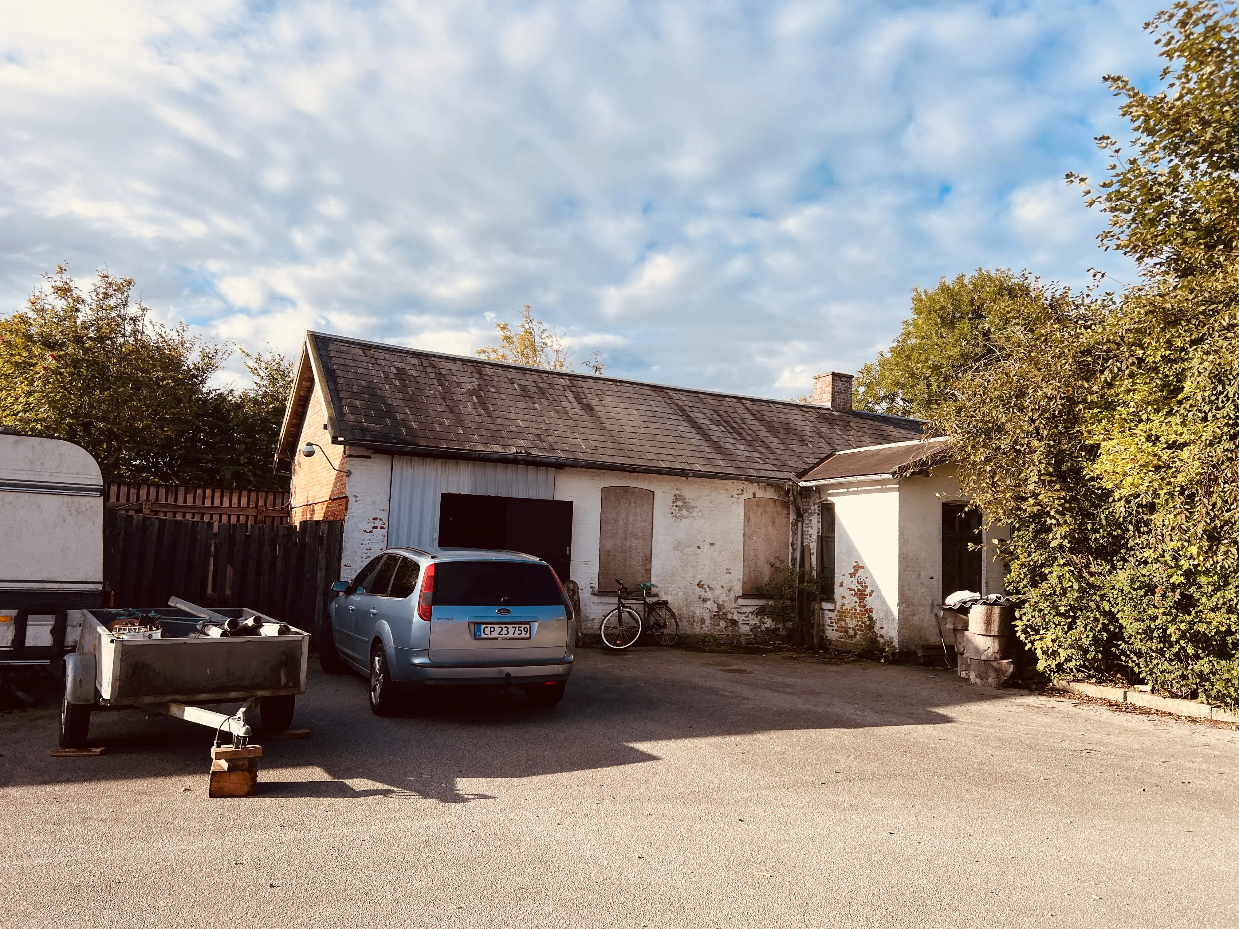 Billede af Lyngs Station.