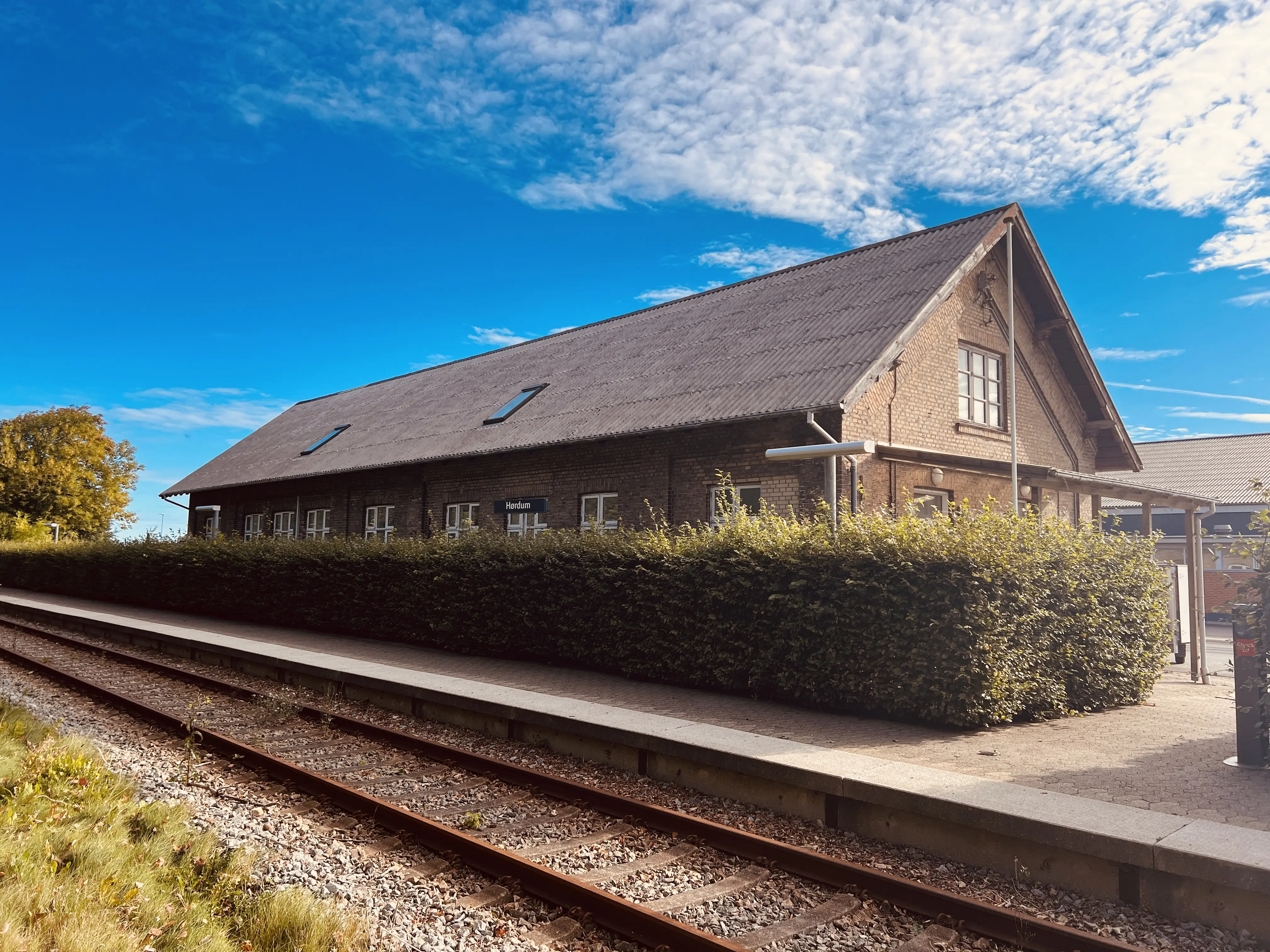 Billede af Hørdum Station.
