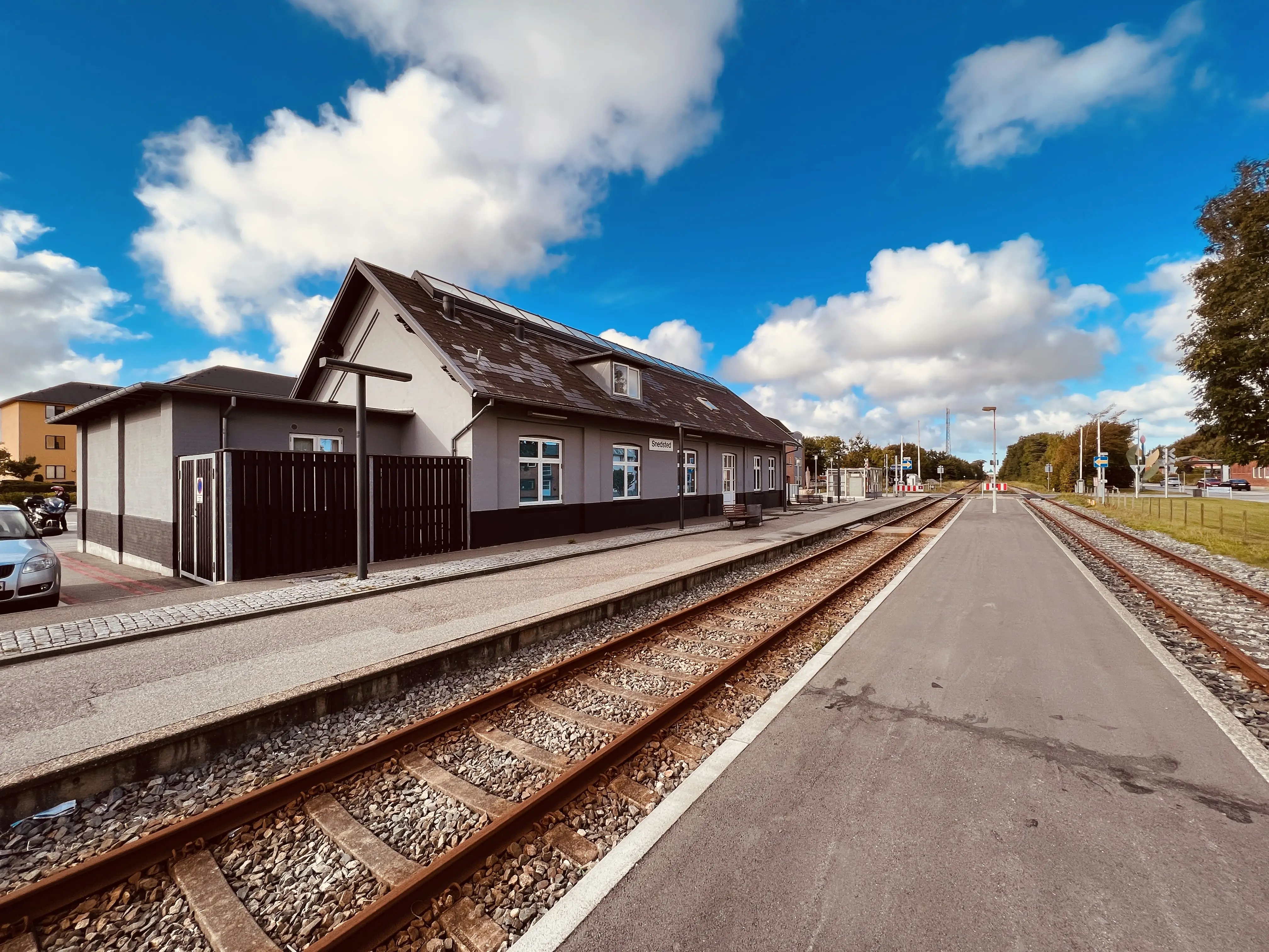 Billede af Snedsted Station.