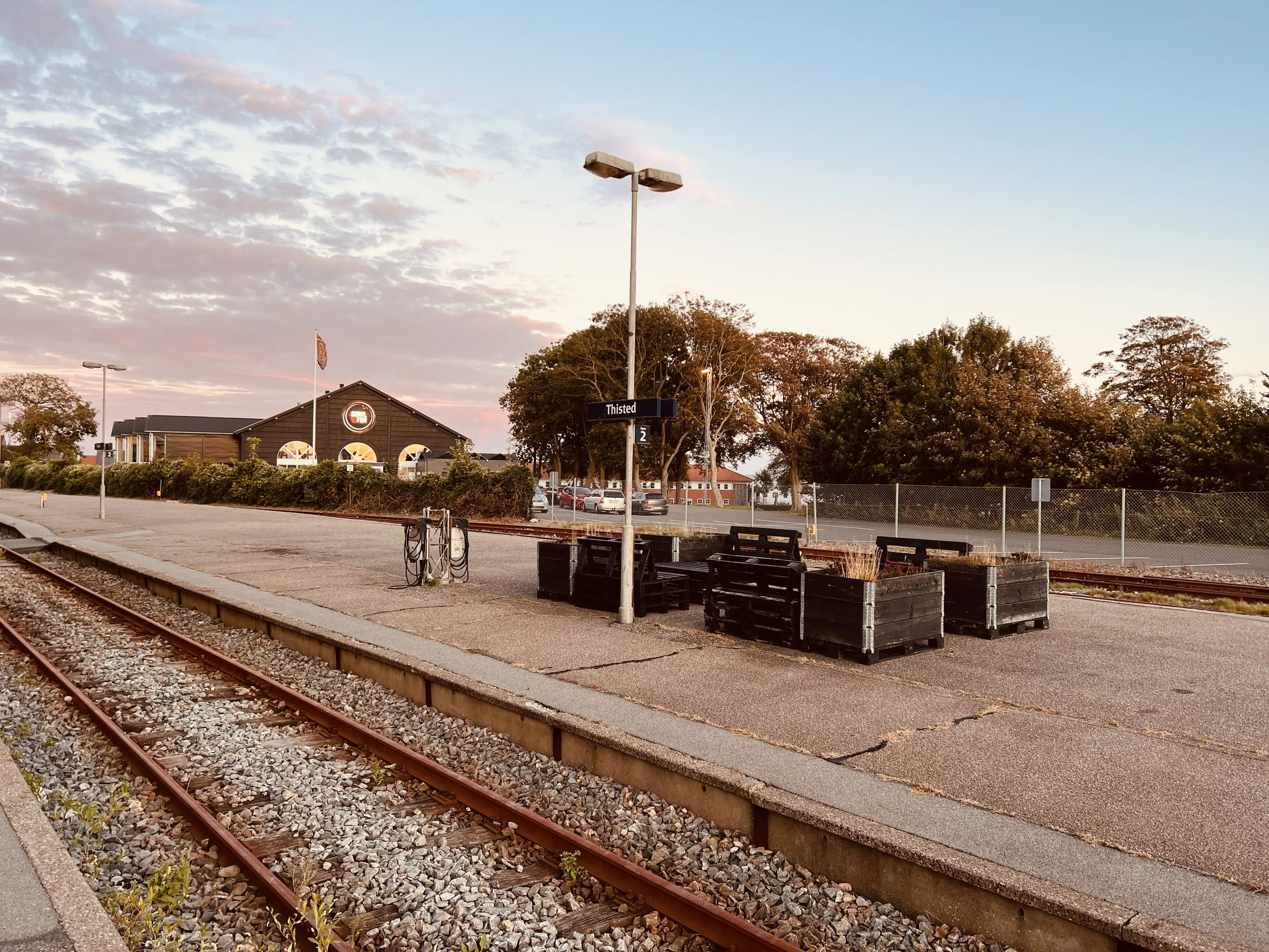 Billede af Thisted Station.